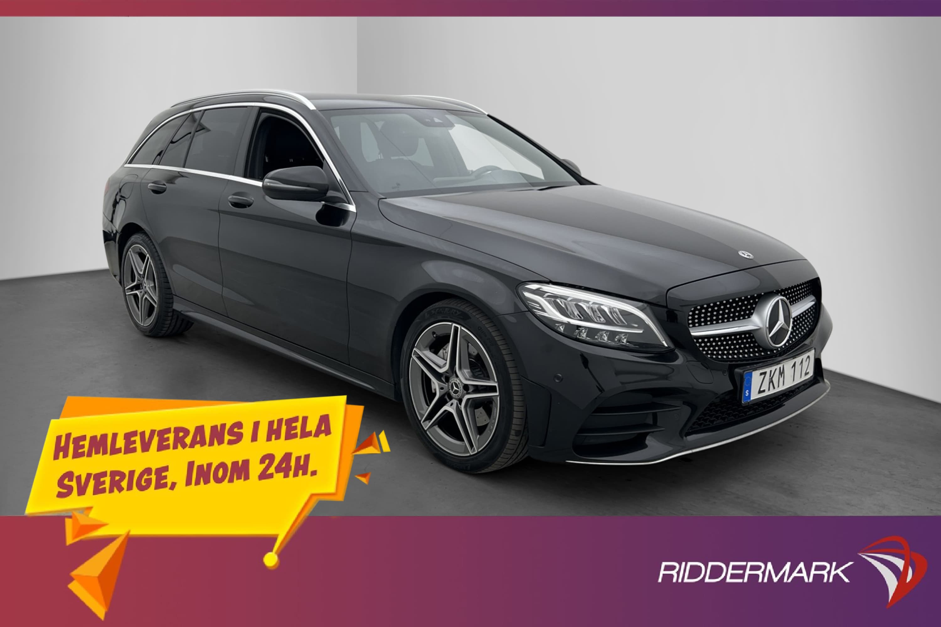 Mercedes-Benz C 200 d 150hk AMG Navi Kamera Drag