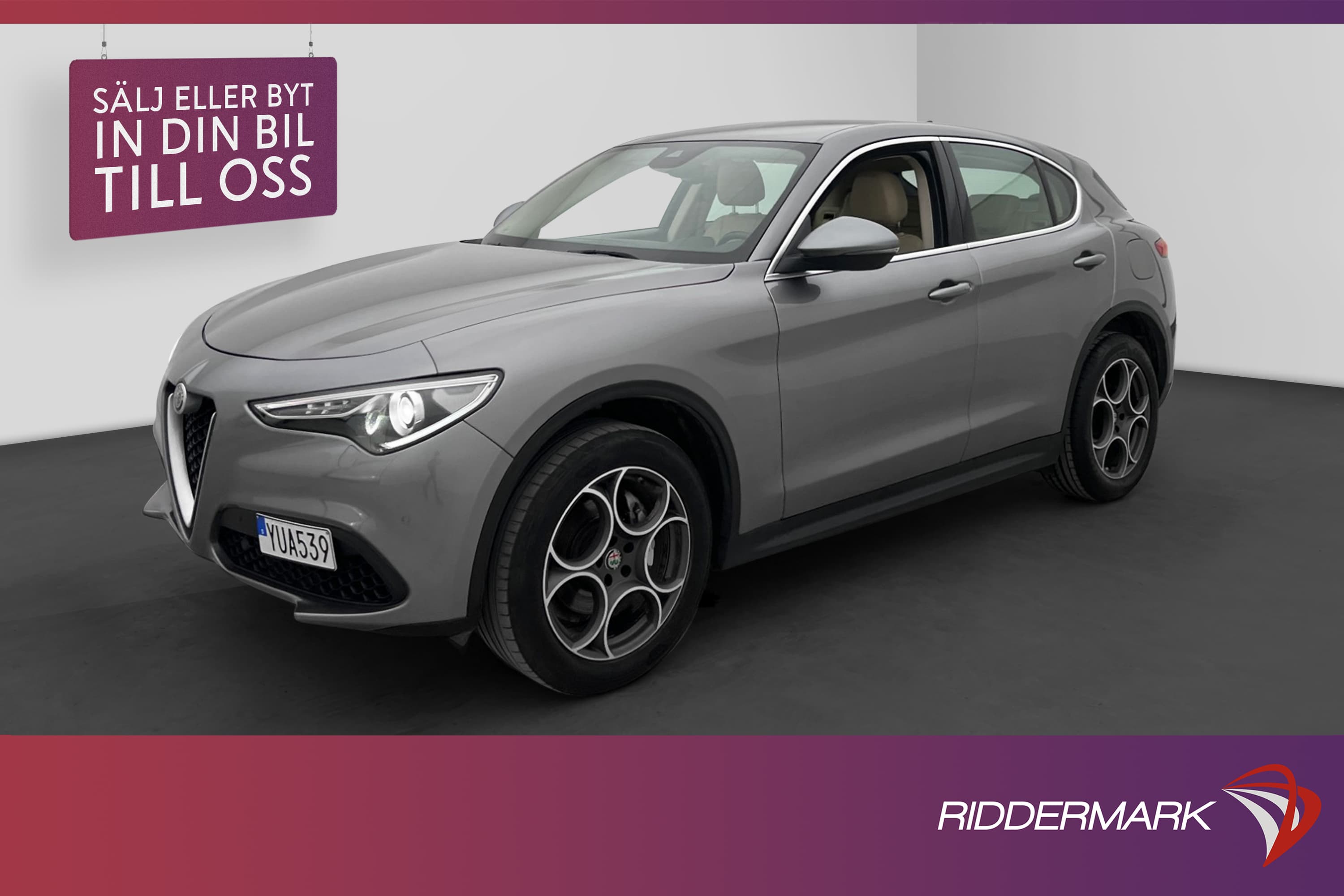 Alfa Romeo Stelvio Turbo Q4 AWD 280hk