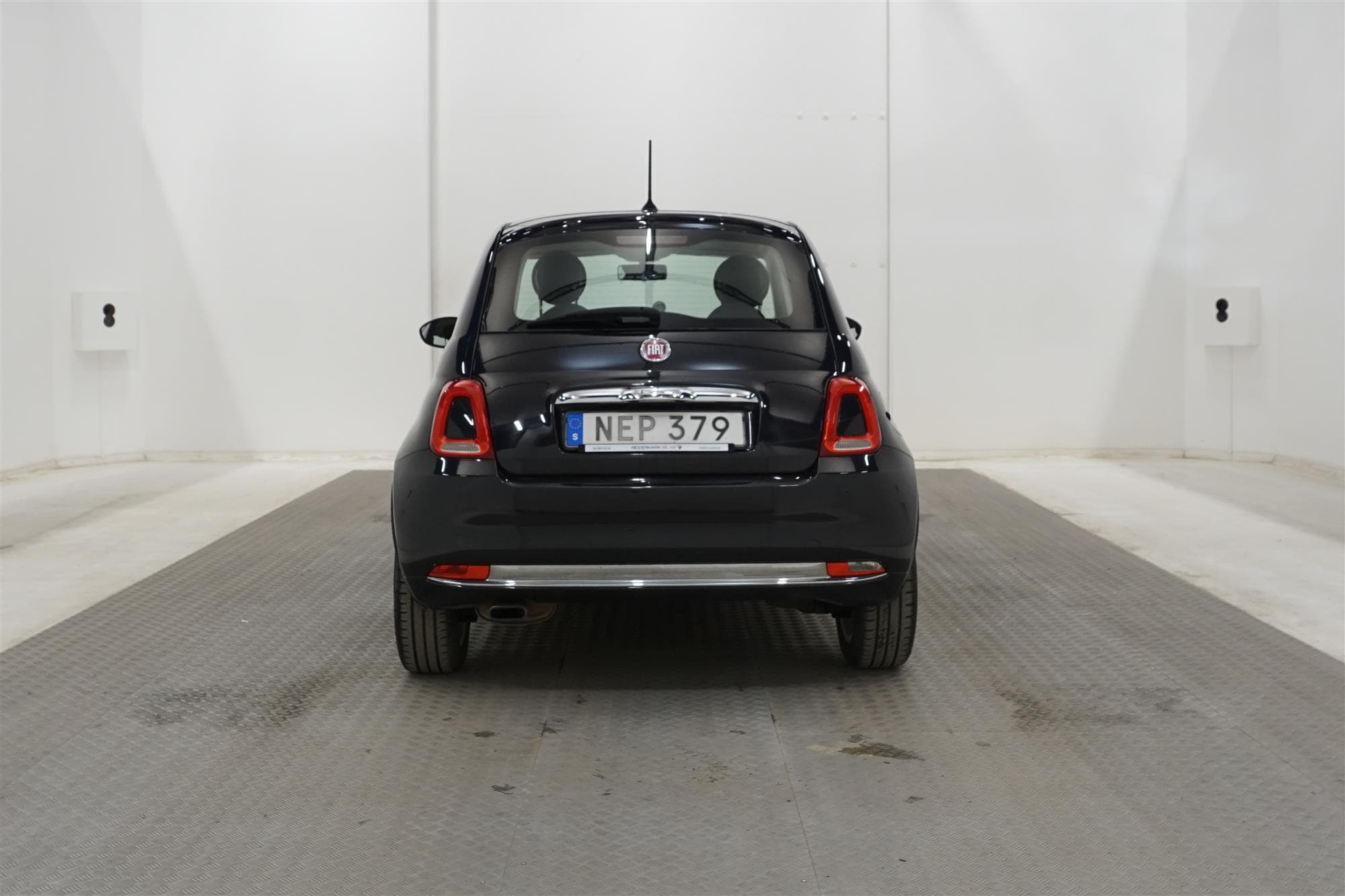 Fiat 500 1.2 69hk Lounge Taklucka Låg Skatt 0,49L/mil