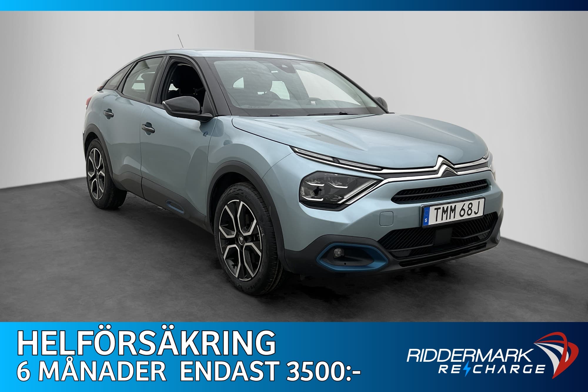 Citroën e-C4 136hk P-Sensorer CarPlay Farthållare Rattvärme