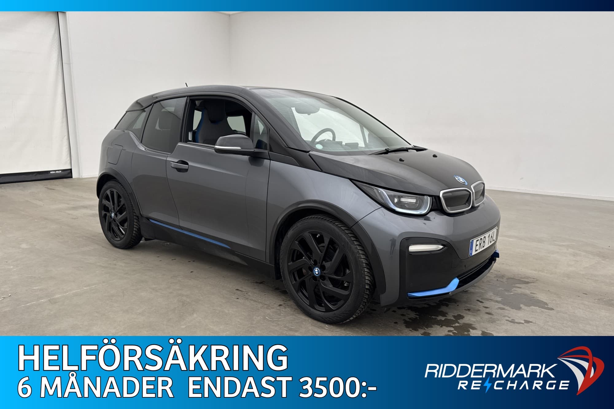 BMW i3s 120 Ah 183hk Comfort Advanced Värmpump Kamera Navi
