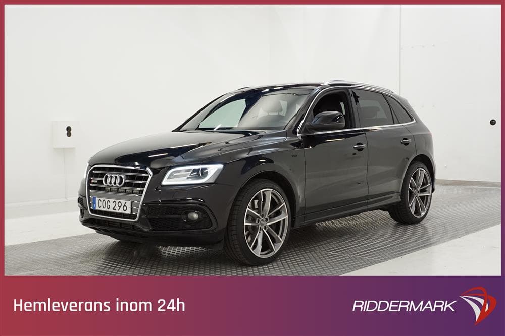 Audi SQ5 3.0 TDI Q 313hk D-Värm Exclusive Navi B-Kam Skinnexteriör