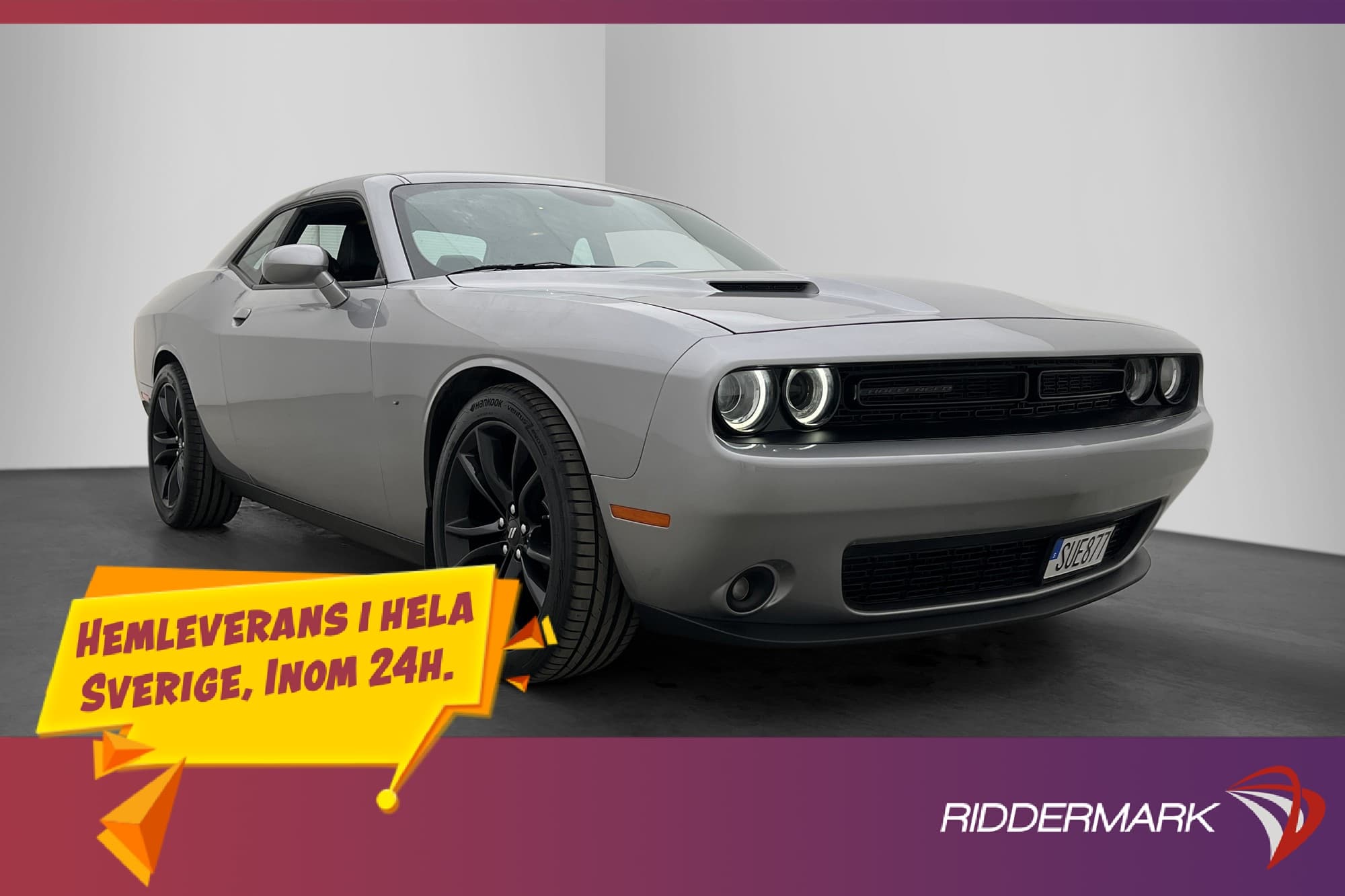 Dodge Challenger 3.6 V6 309hk Kamera Alpine CarPlay Rattvärm