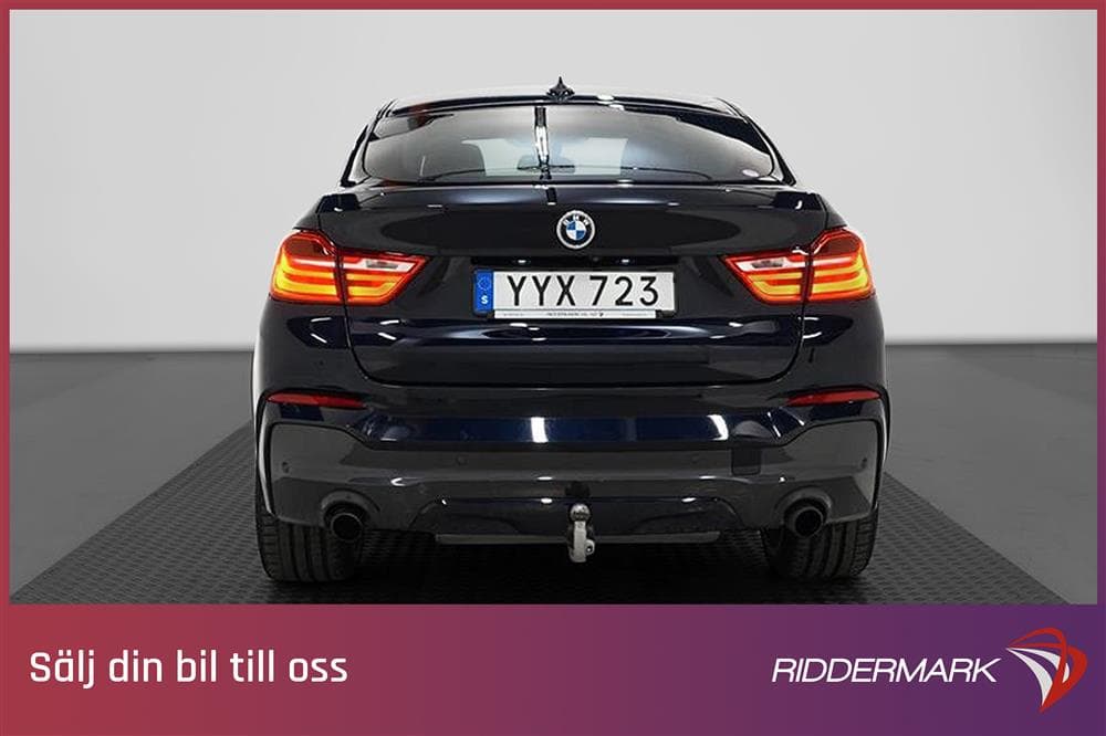 BMW X4 M40i 360hk M-Sport T-lucka 360° H/K HUD Navi Drag