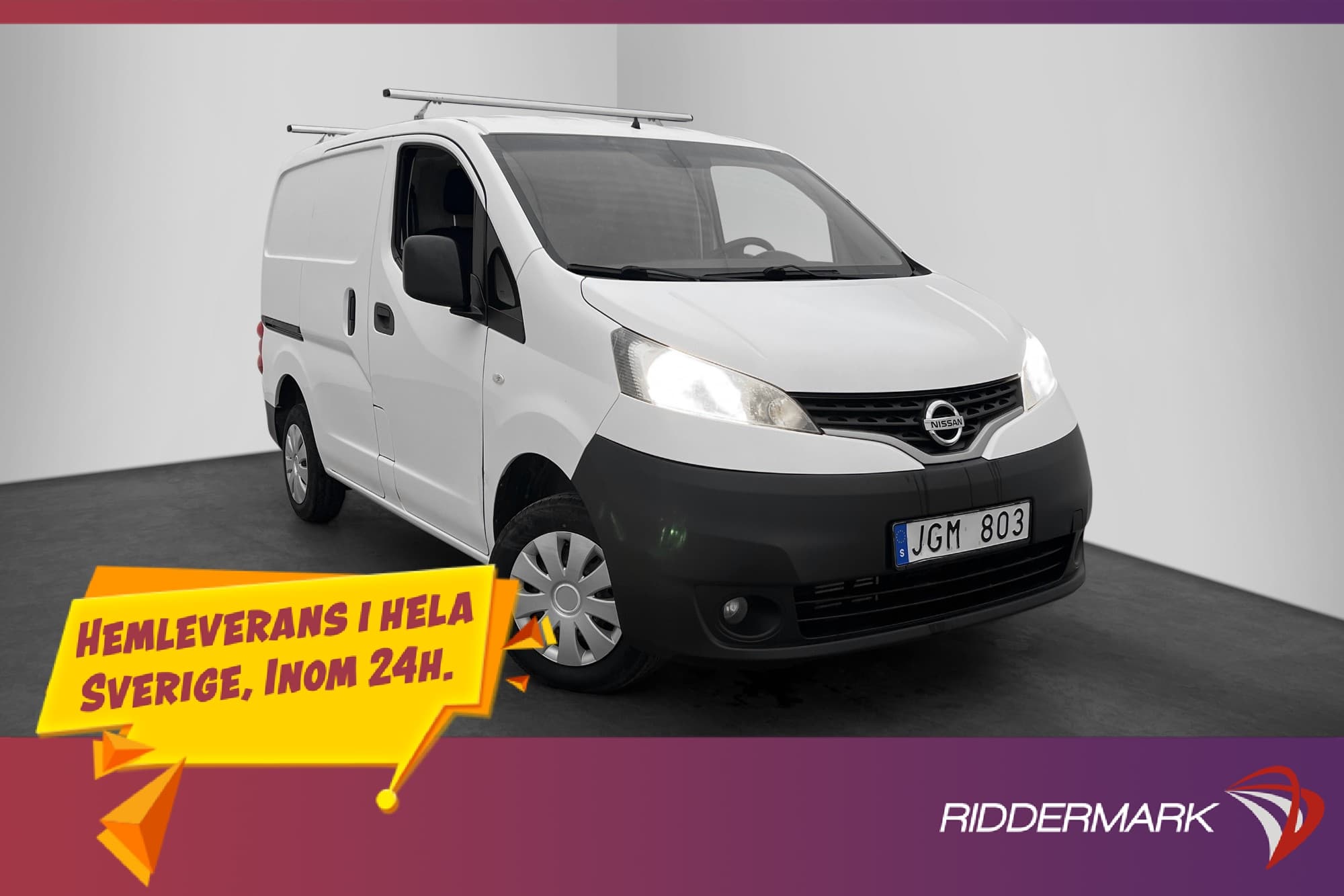 Nissan NV200 1.5dCi 110hk 2xDörrar Farthållare Takräcke MOMS