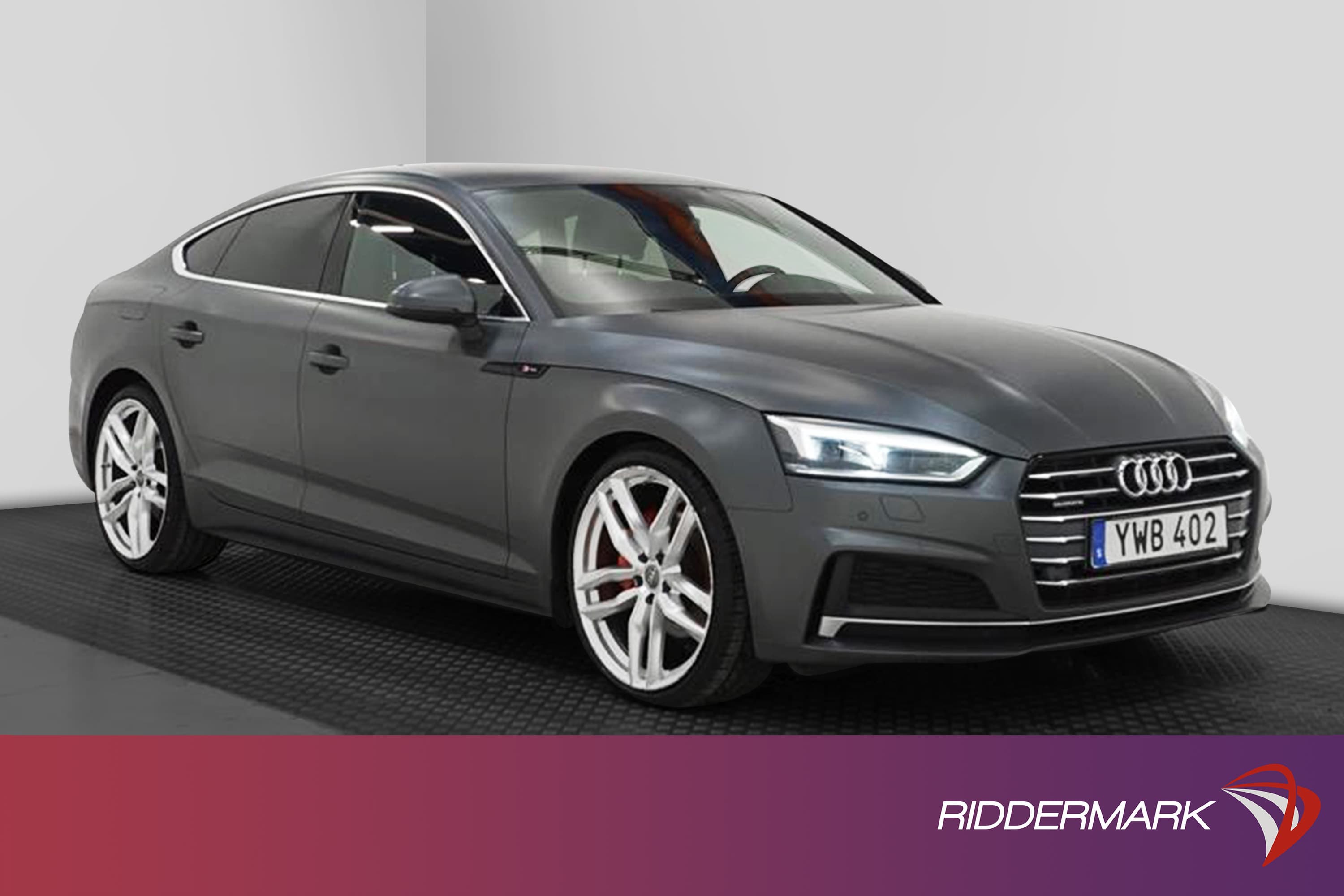 Audi A5 2.0 TDI Quattro Full S-Line Matrix Keyless CarPlayexteriör
