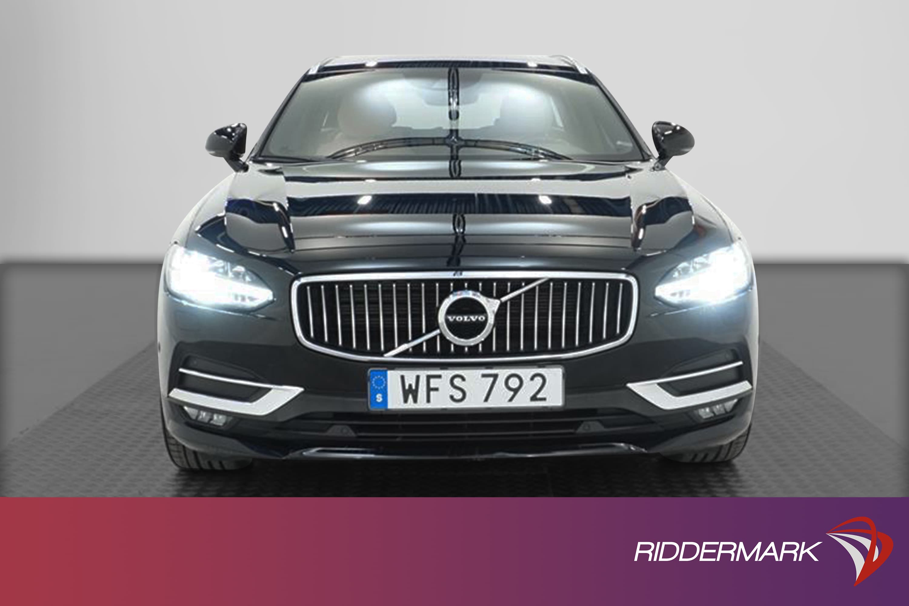 Volvo V90 D4 190hk Inscription D-Värm VOC Skinn GPS Dragexteriör