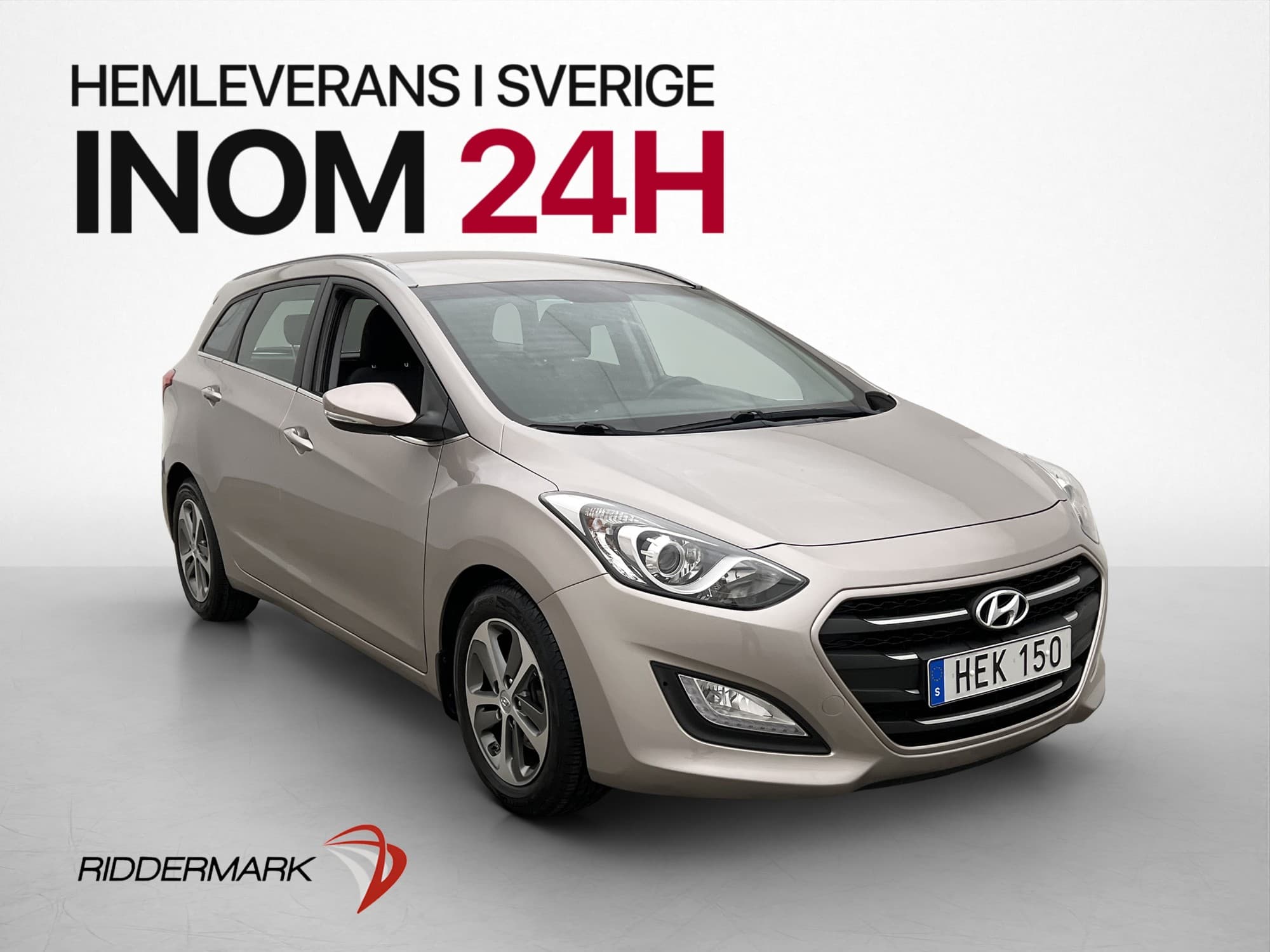Hyundai i30 1.6 GDI 135hk Bluetooth 2-Zons 0,58l/mil