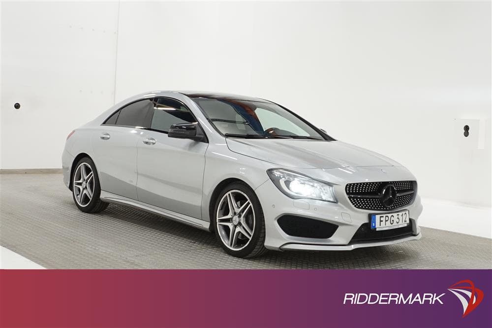 Mercedes-Benz CLA 250 211hk  AMG Pano Navi Drag Skinn