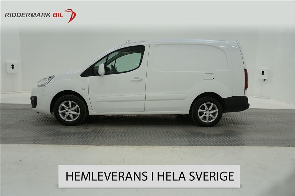 Peugeot Partner 1.6 100hk Eu6 L2 Drag 3sits Moms 0.42l/mil