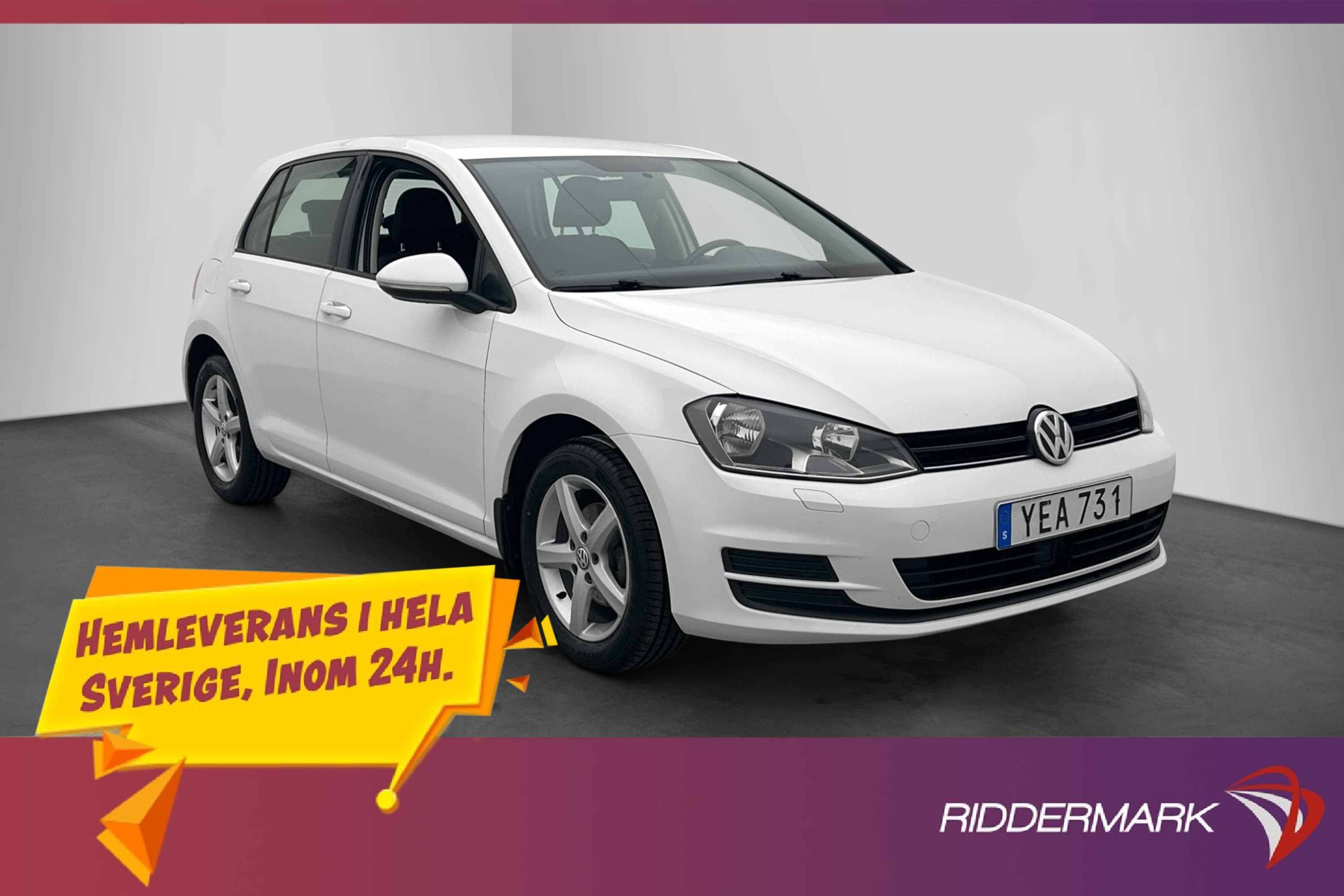 Volkswagen Golf 1.2 TSI 110hk CarPlay Adaptiv-Fart 0.49l/Mil