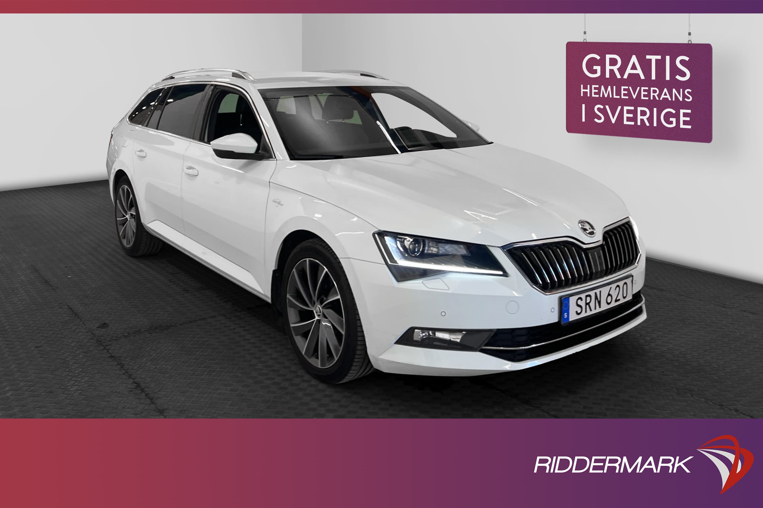 Skoda Superb Kombi 1.8 TSI 180hk L&K Värm Drag Kamera Canton