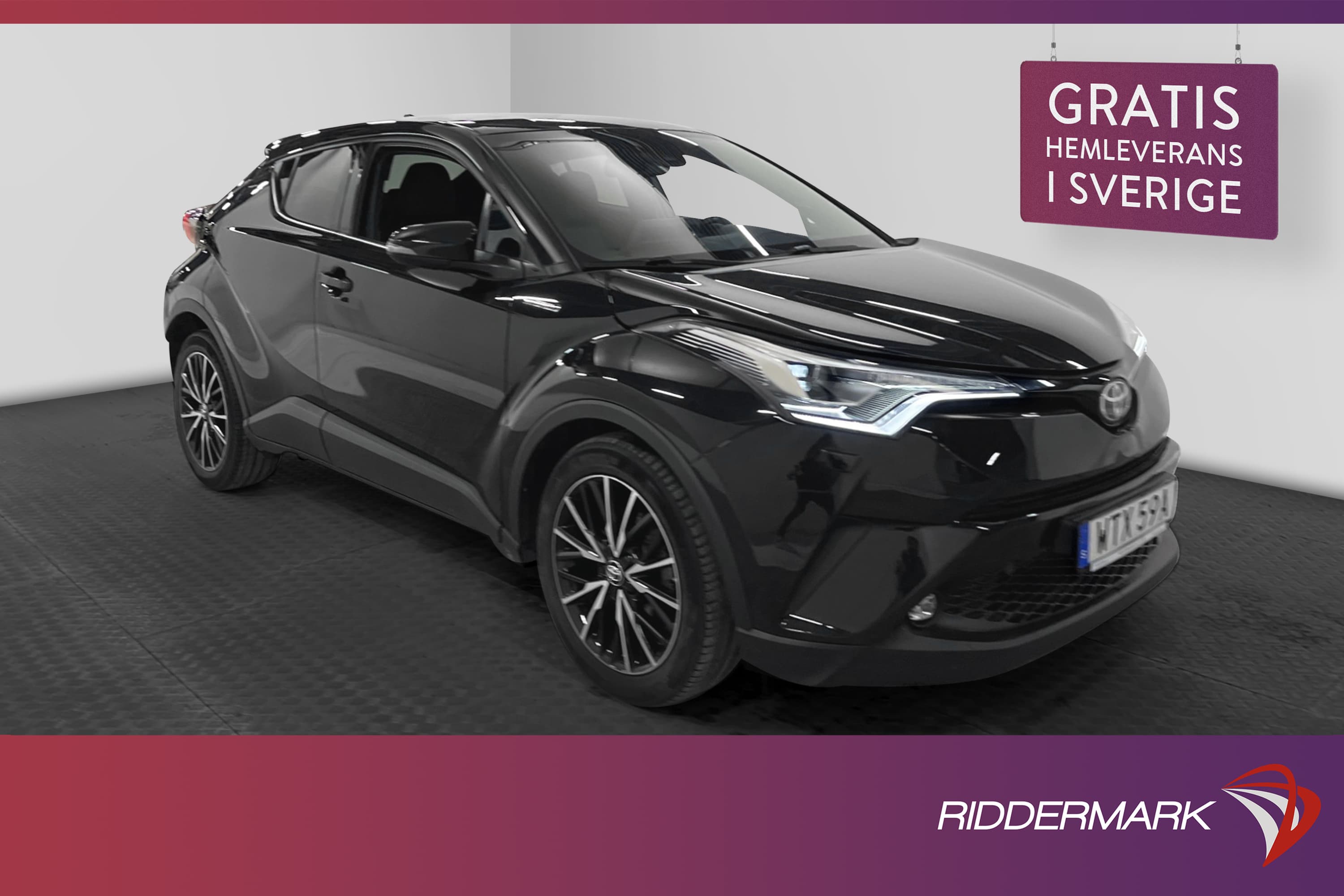 Toyota C-HR Hybrid CVT 122hk