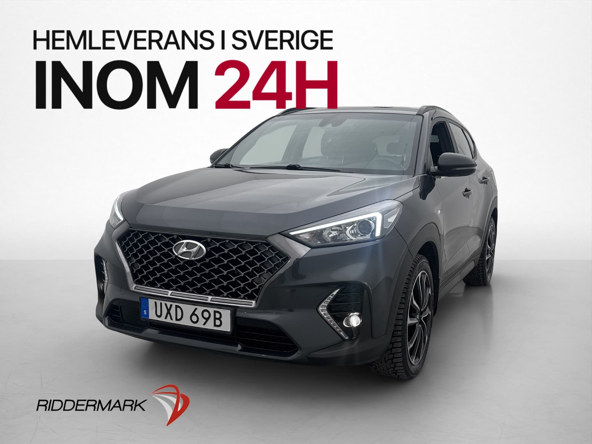 Hyundai Tucson 1.6 T-GDI 177hk N Line Kamera Navi Rattvärme