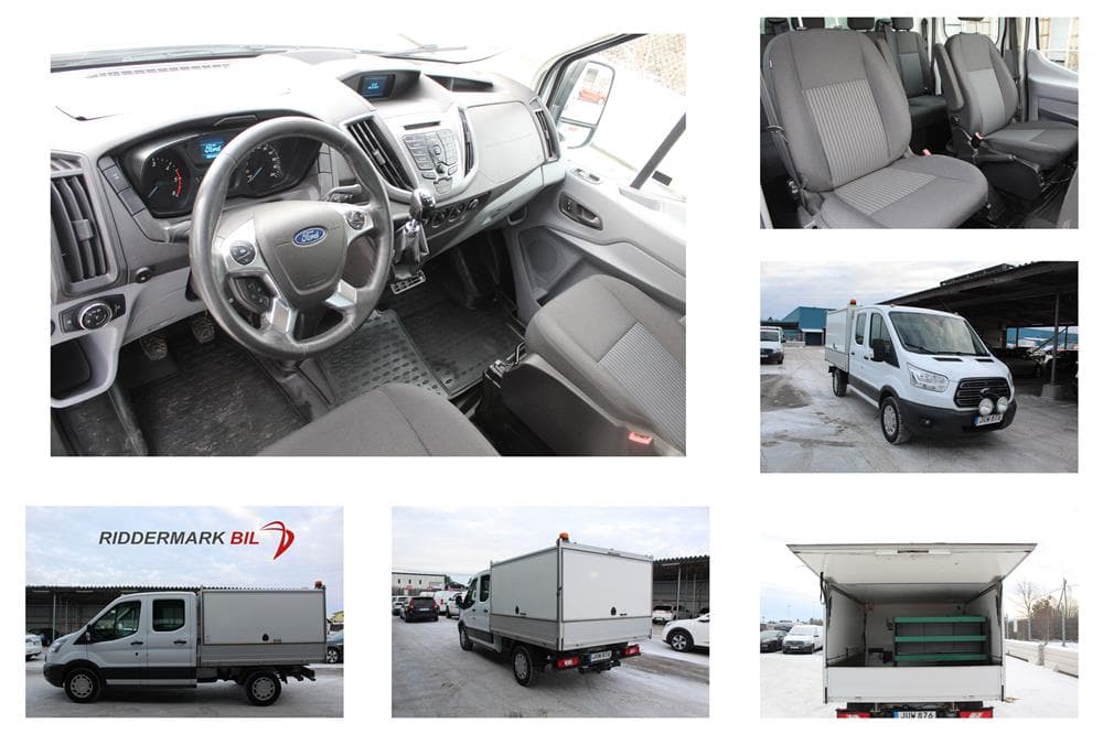 Ford Transit 350 2.2 TDCi AWD (125hk) Värmare Drag 6sits