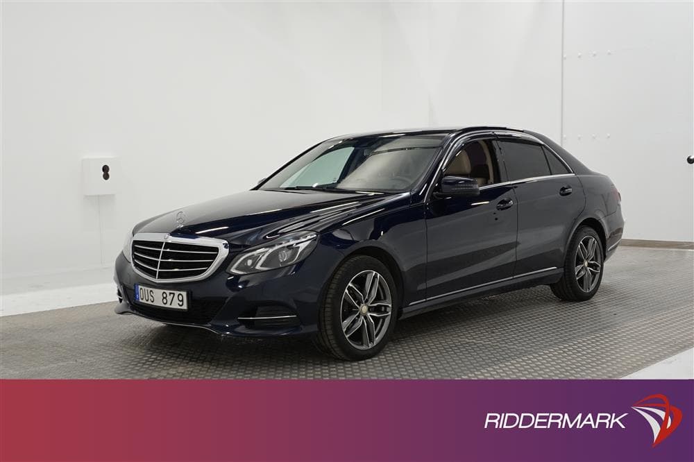Mercedes-Benz E 220 BlueTEC 170hk B-Kam Skinn
