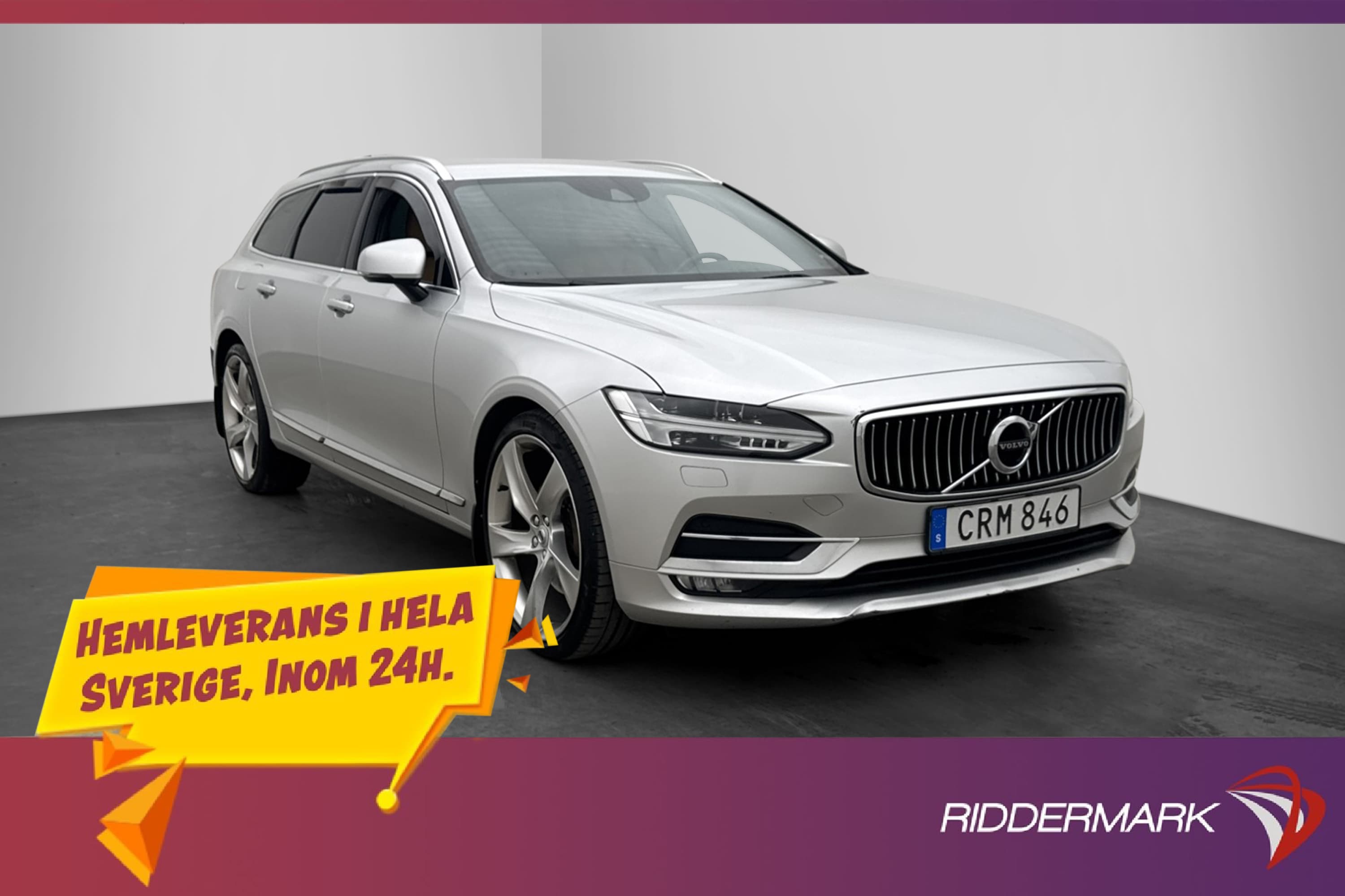 Volvo V90 D4 AWD 190hk Inscription Värmare Kamera VOC Drag