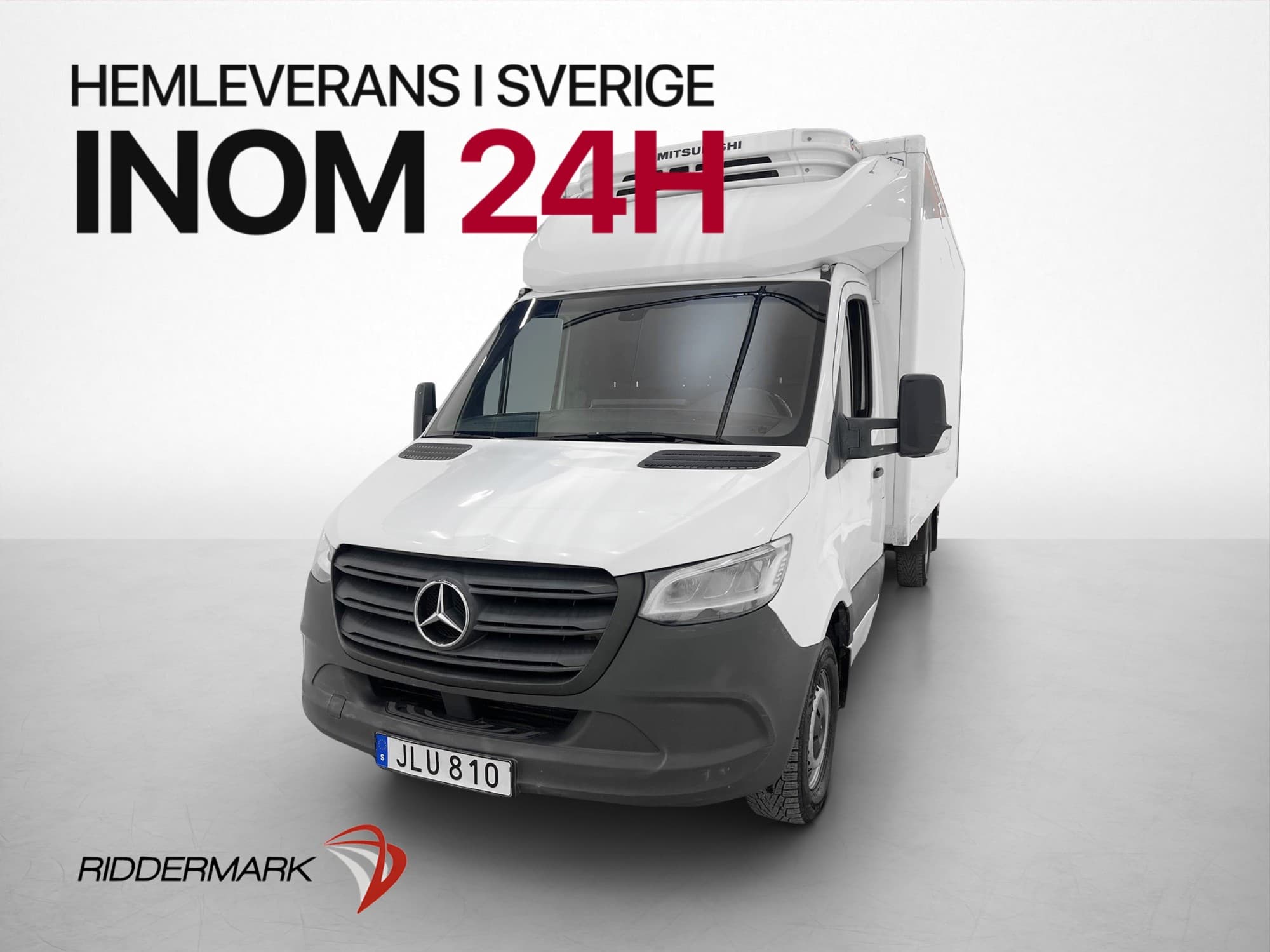 Mercedes-Benz Sprinter 316 Kyl/Frys Bakgavel Sidodörr Moms