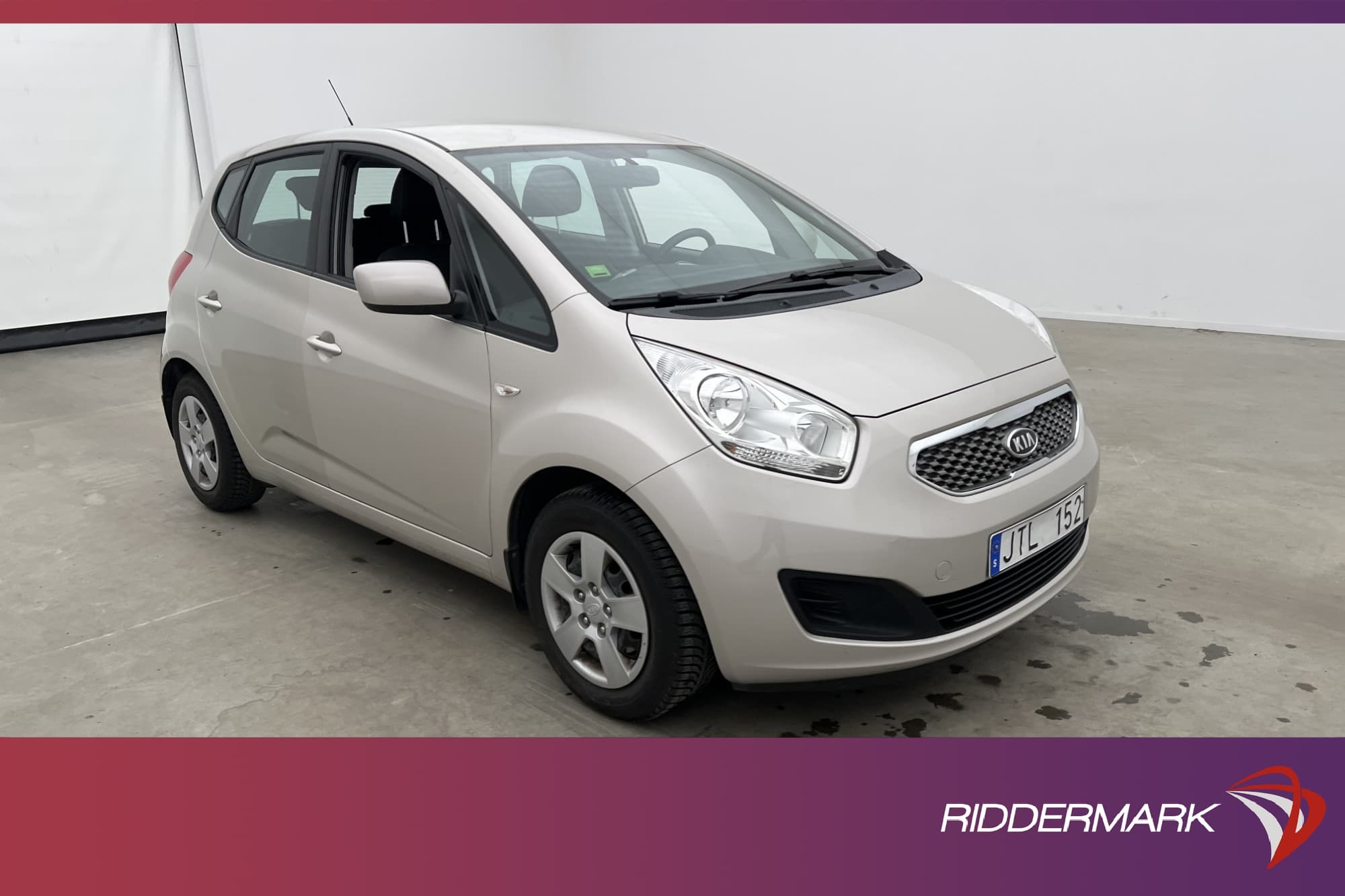Kia Venga 1.4 CVVT 90hk Dragkrok Låg-Årsskatt