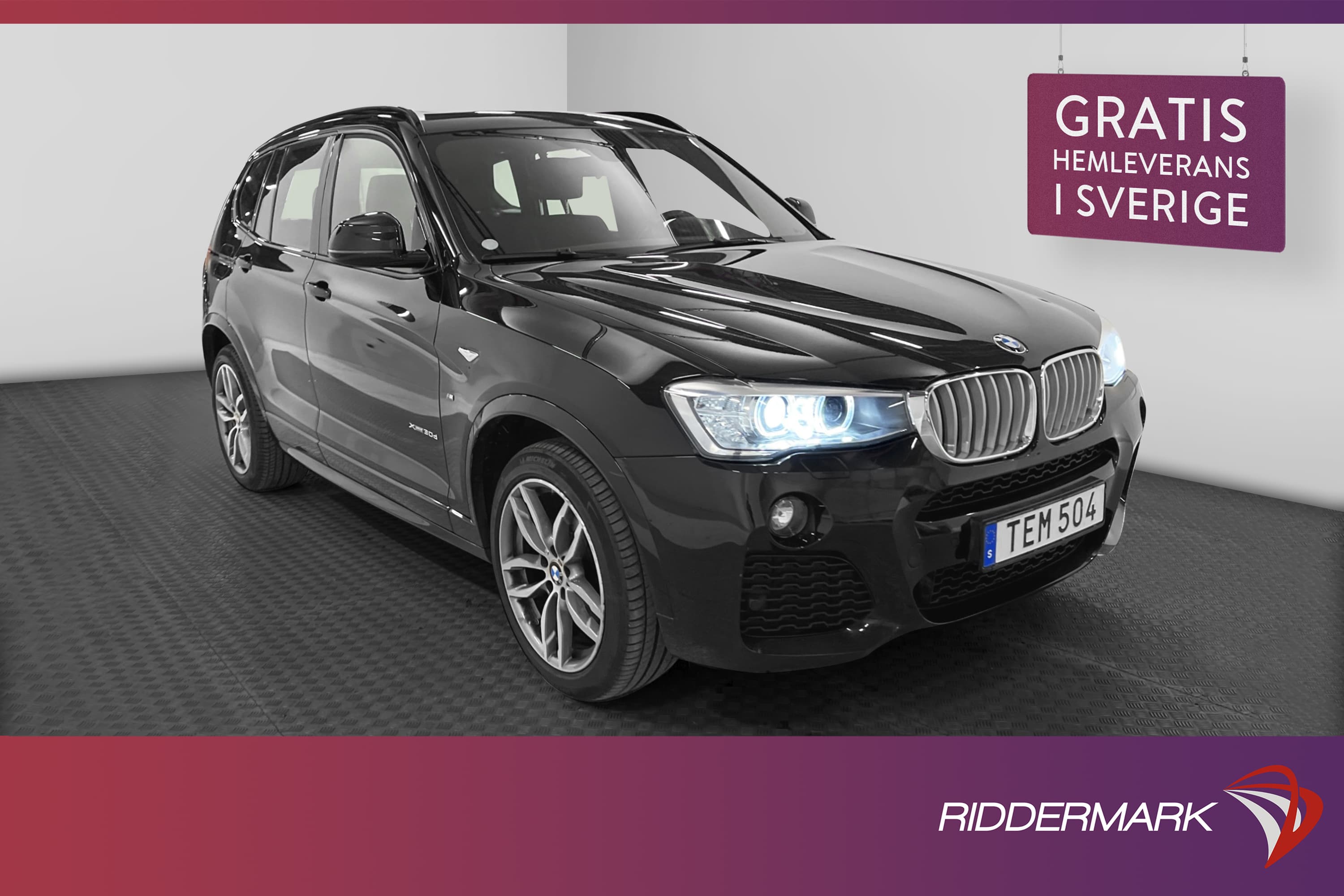 BMW X3 xDrive30d 258hk