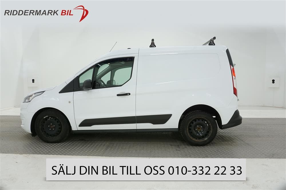 Ford Transit Connect 1.5TDCi 100hk Värmare 3-sits Drag Moms