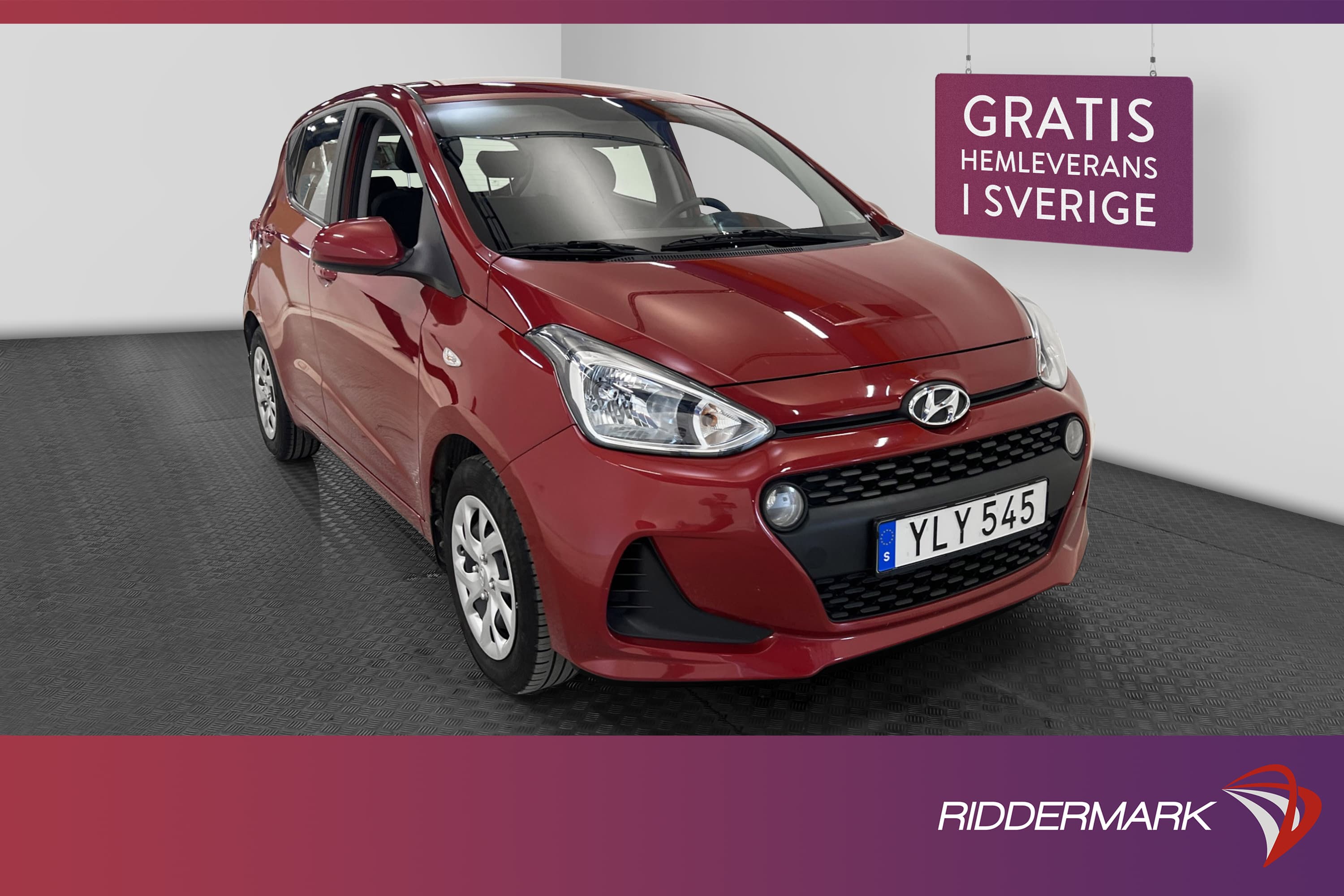 Hyundai i10 1.0 blue 67hk Rattvärme Låg Skatt Välservad