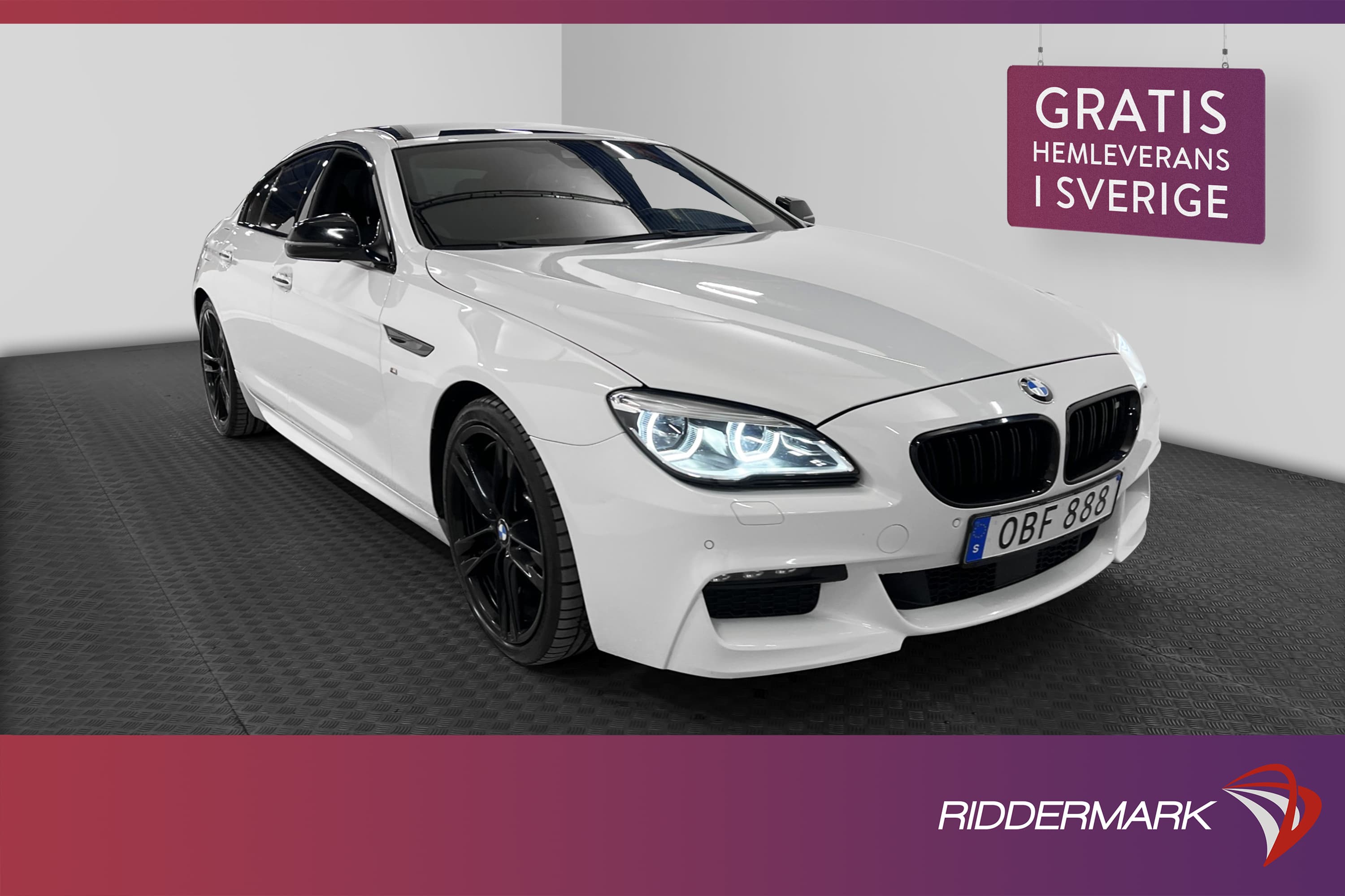 BMW 640 d xDrive Gran Coupé 313hk