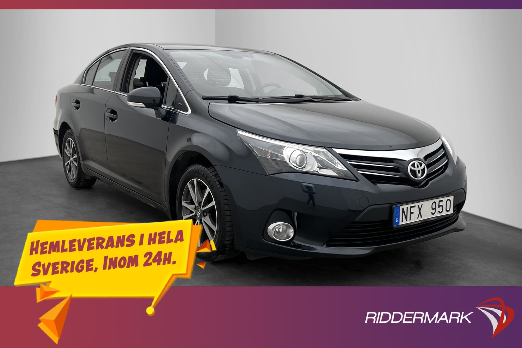 Toyota Avensis 124hk 2.0 D Business Kamera Bluetooth Drag