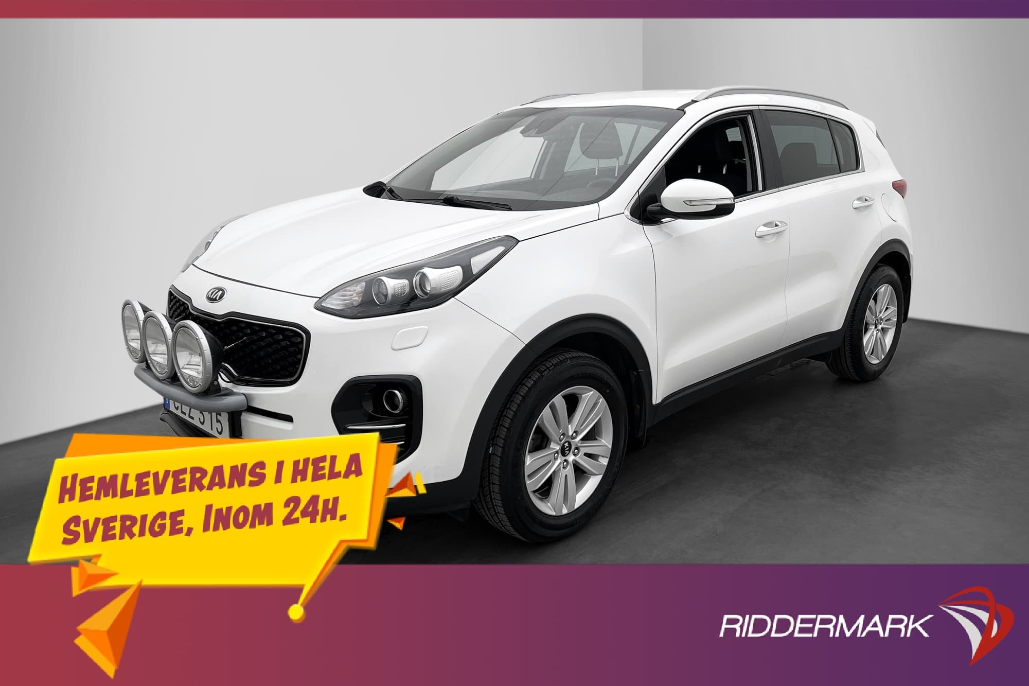 Kia Sportage 132hk Advance Extra-Ljus Kamera Navi Dragkrok