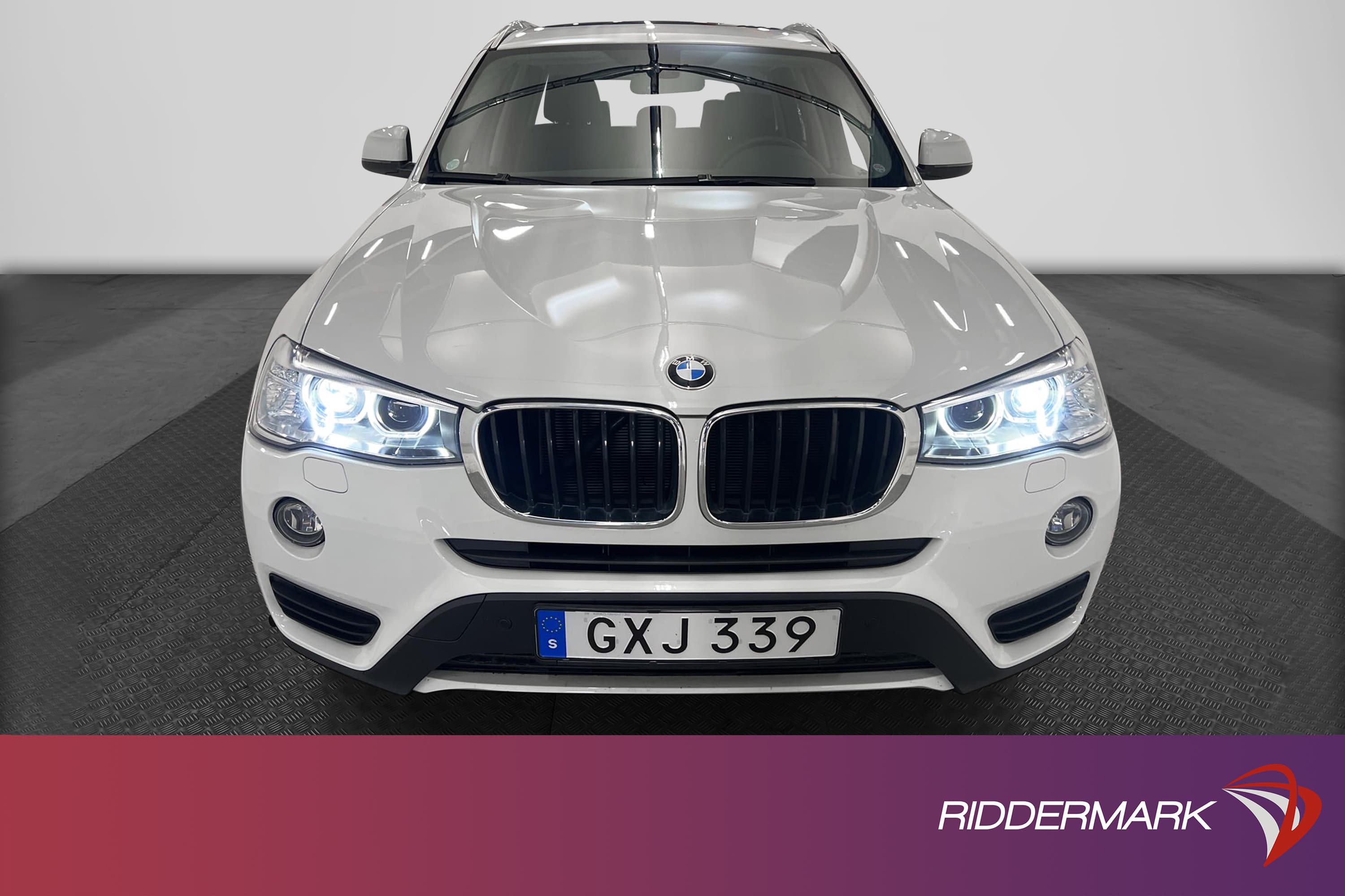 BMW X3 xDrive20d Steptronic 190hk 1 Brukare Pano Navi B-Kam