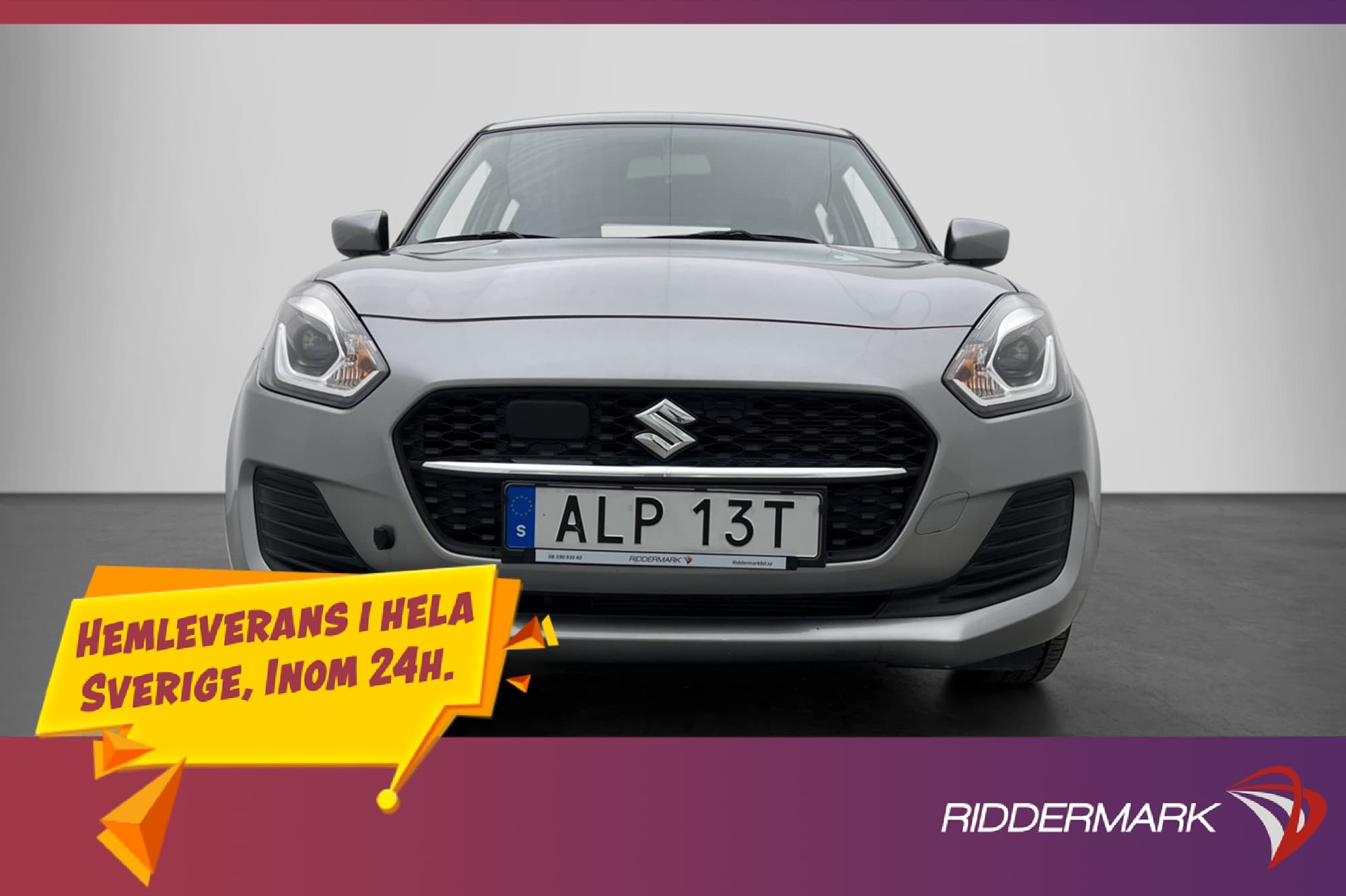 Suzuki Swift 1.2 CVT 83hk Adaptiv Farthåll M&K Värmare