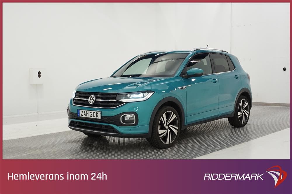 Volkswagen T-Cross 1.0 115hk R-Line Active info Beats Kameraexteriör