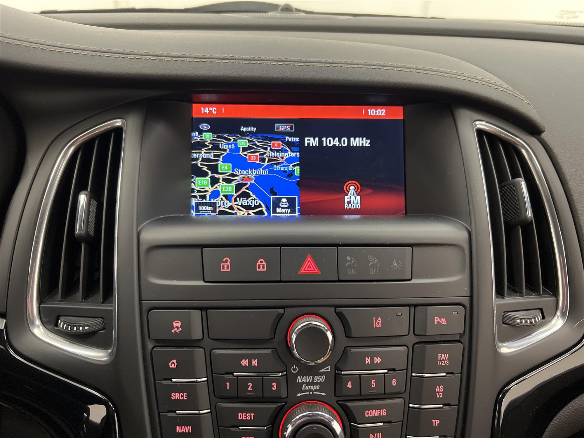 Opel Cascada Cabriolet 170hk Skinn P-sensorer Navi Nyservadinteriör