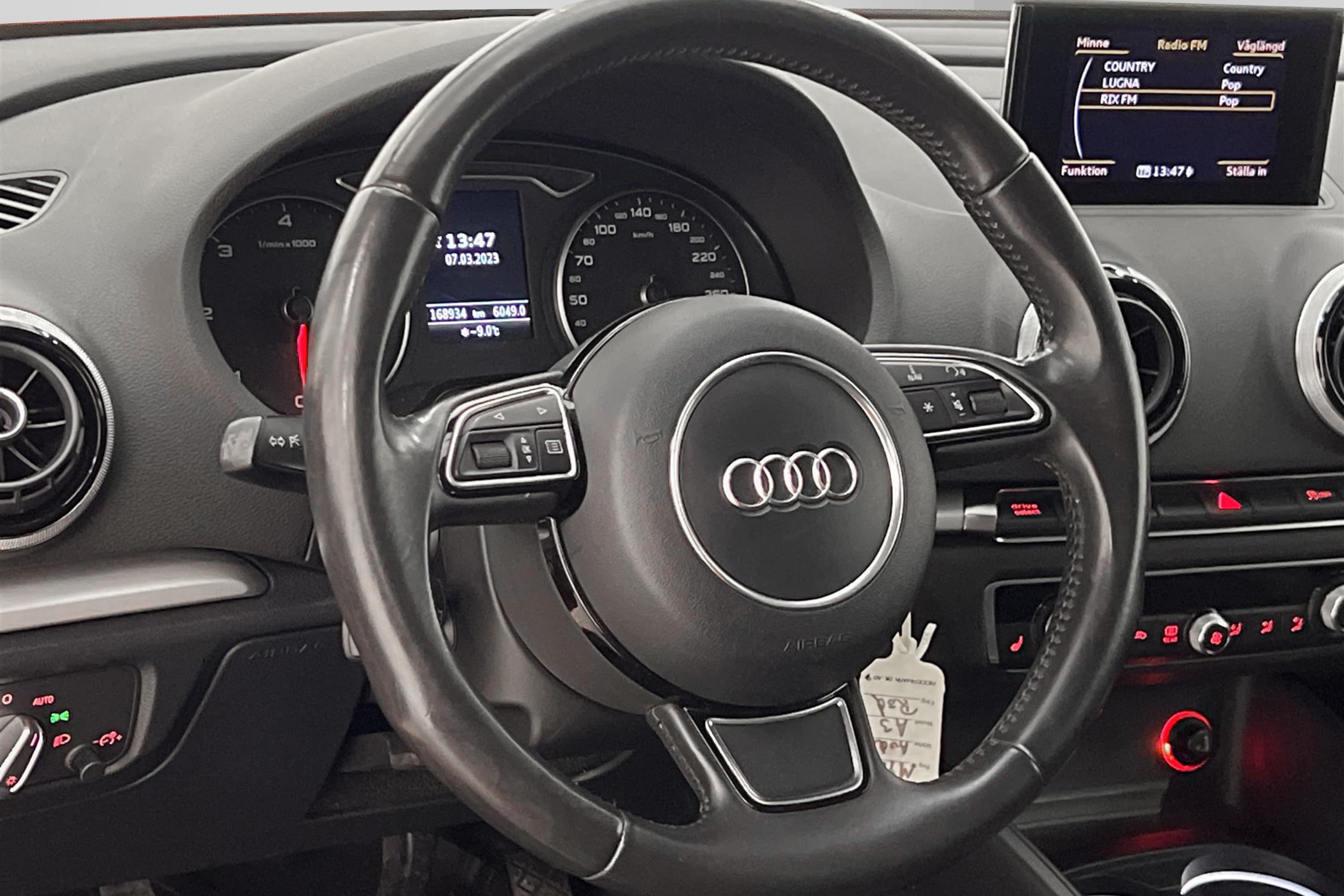 Audi A3 2.0 TDI 150hk Ambition M&K-Värmare Välserv 0,41l/mil