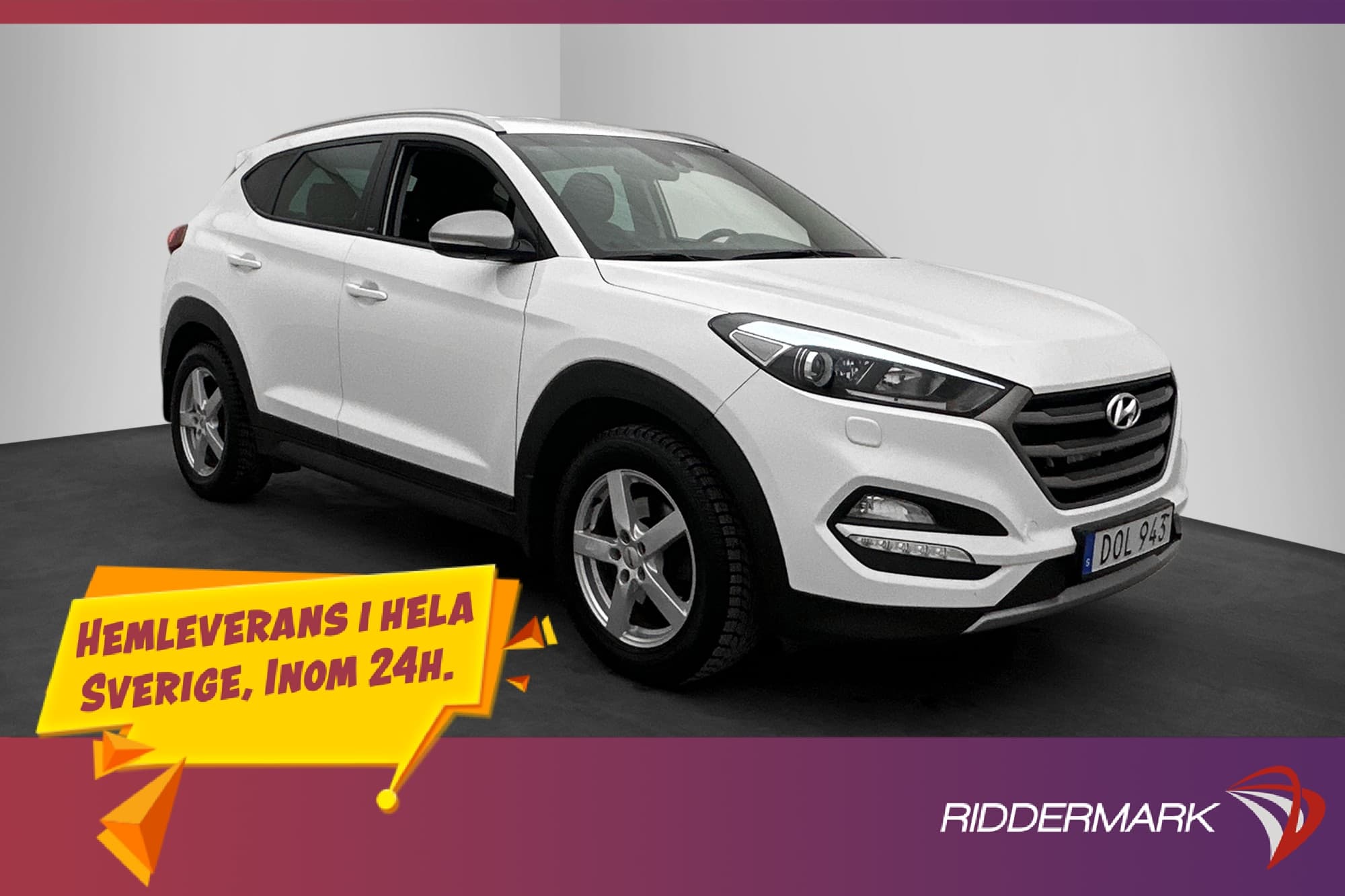 Hyundai Tucson 1.6 T-GDI 177hk Move! Kamera Navi Drag