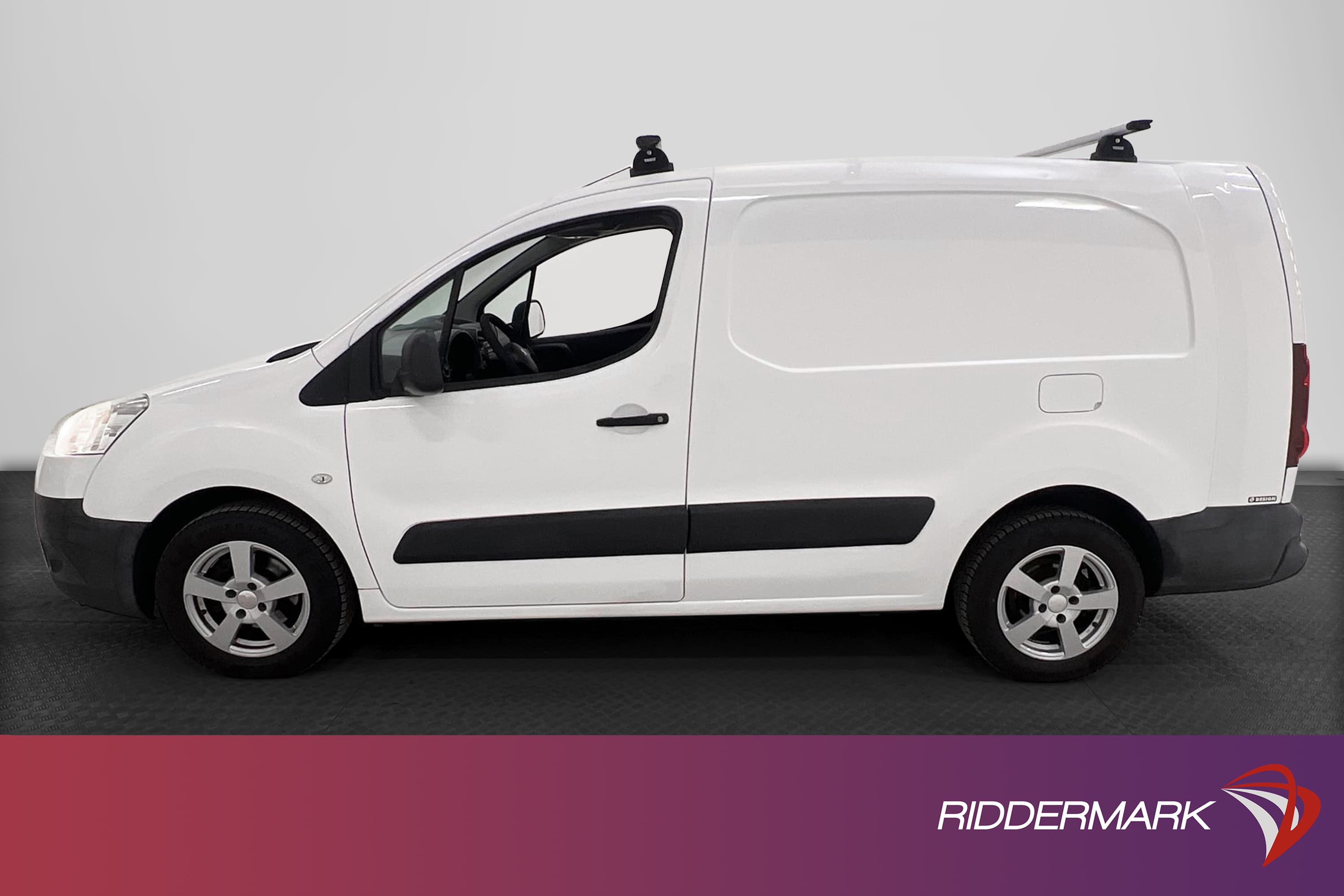 Peugeot Partner 1.6 HDi Värmare L2 Aut 3-sits Nyservad Moms