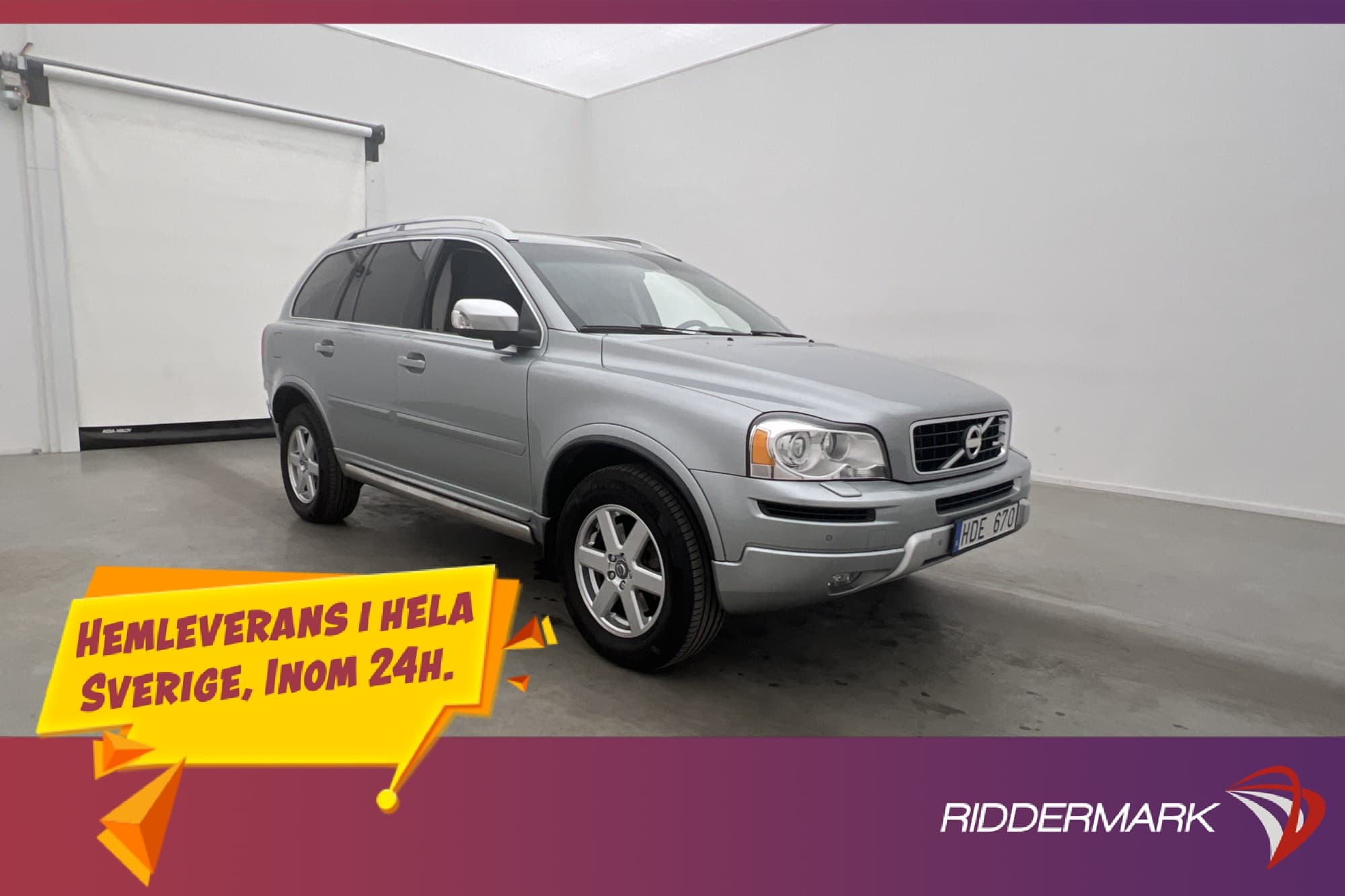 Volvo XC90 D5 AWD R-Design 7 Sits VOC Värmare Skinn T-Lucka