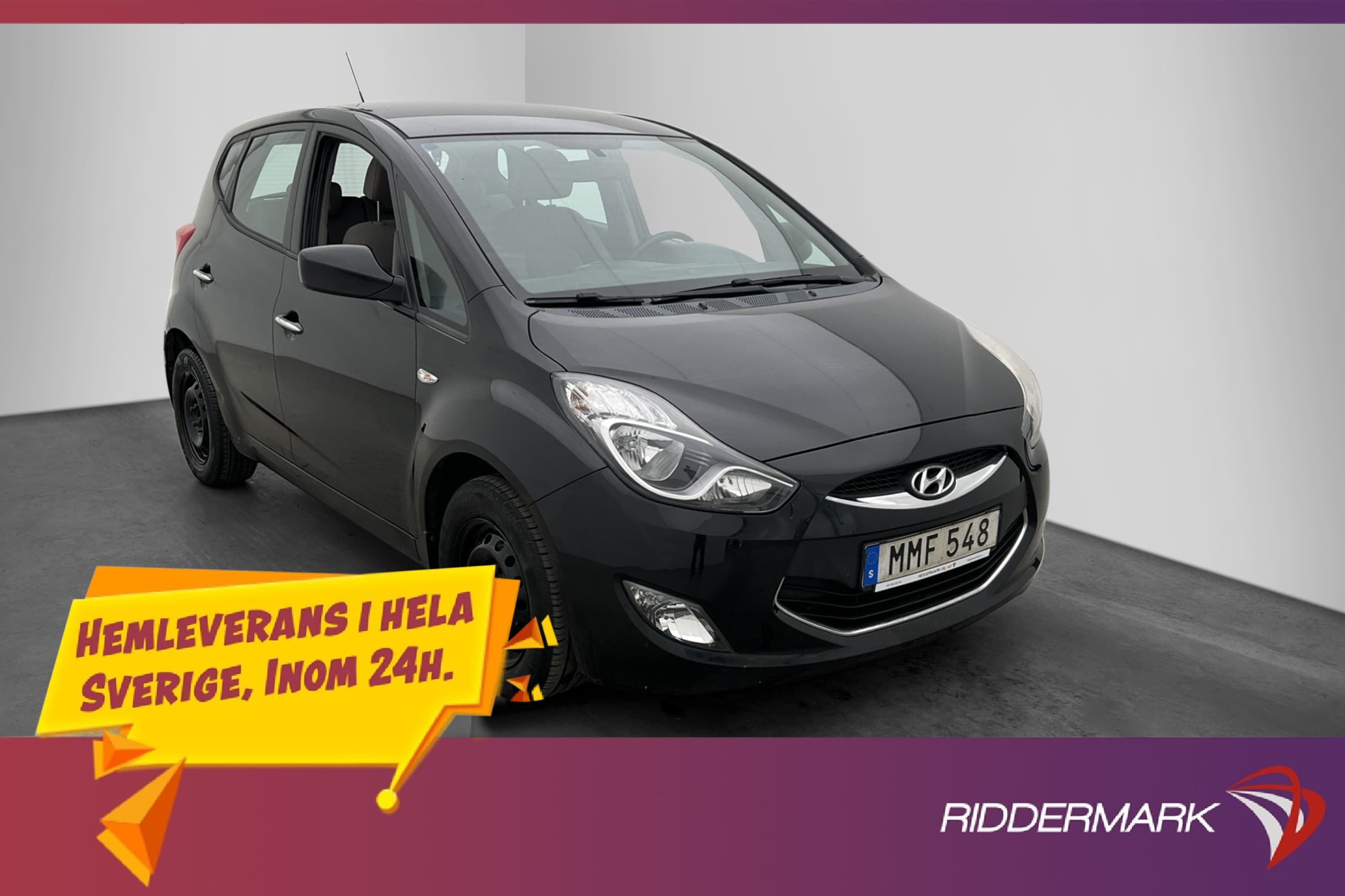 Hyundai ix20 1.4 CRDi 90hk 1-Ägare Låga mil 0,43L/Mil