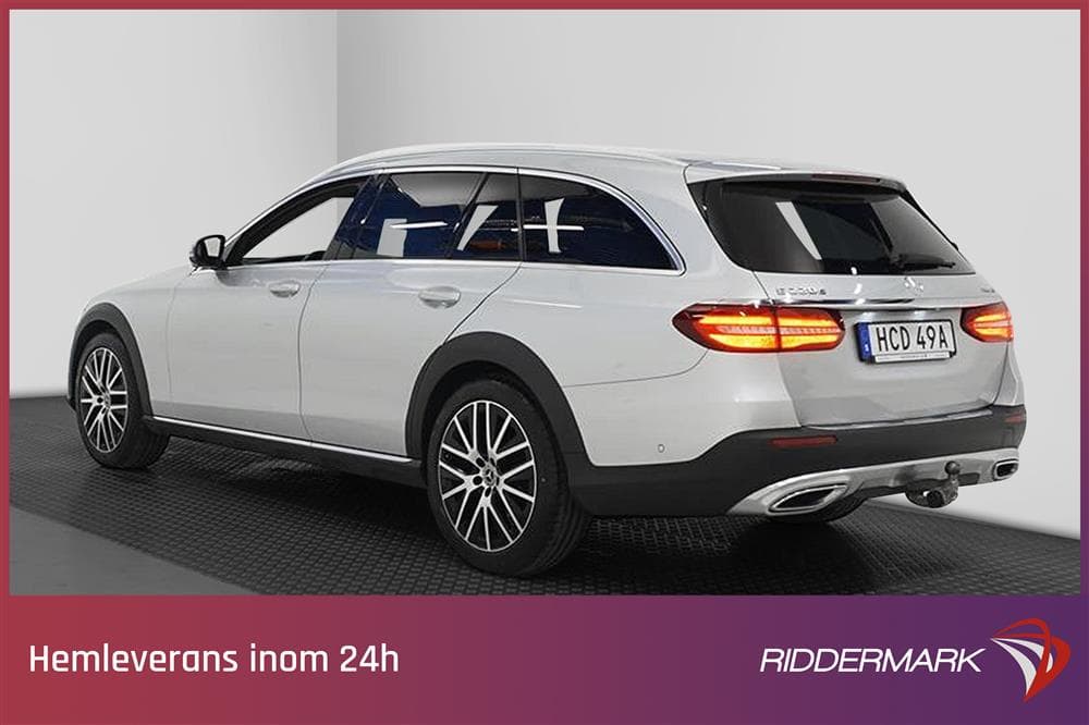Mercedes-Benz E 220 d 4M All-T D-värm Burmester 360° Skinnexteriör
