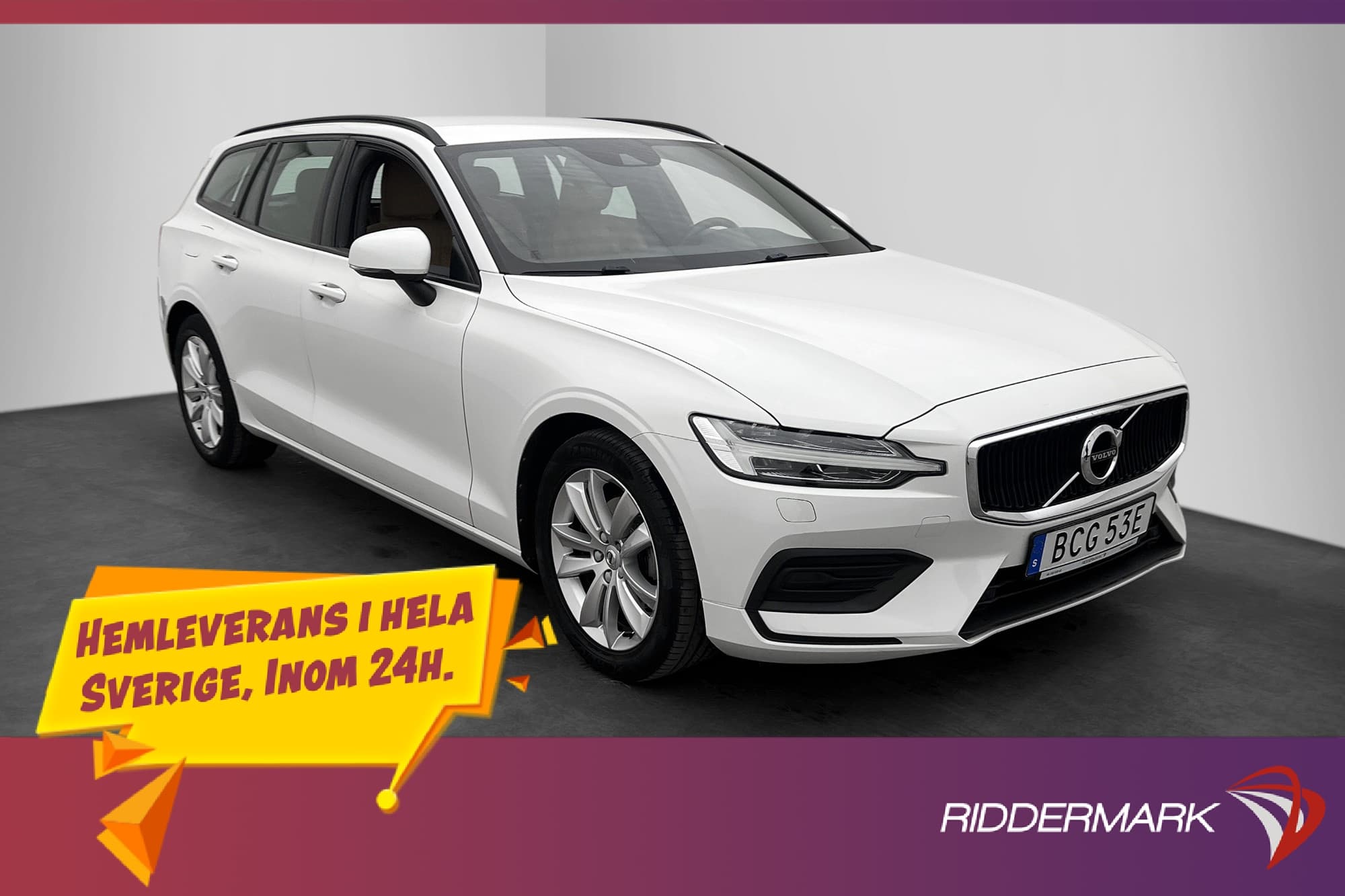 Volvo V60 D4 Momentum Värmare Skinn Kamera VOC Adaptiv-Fart