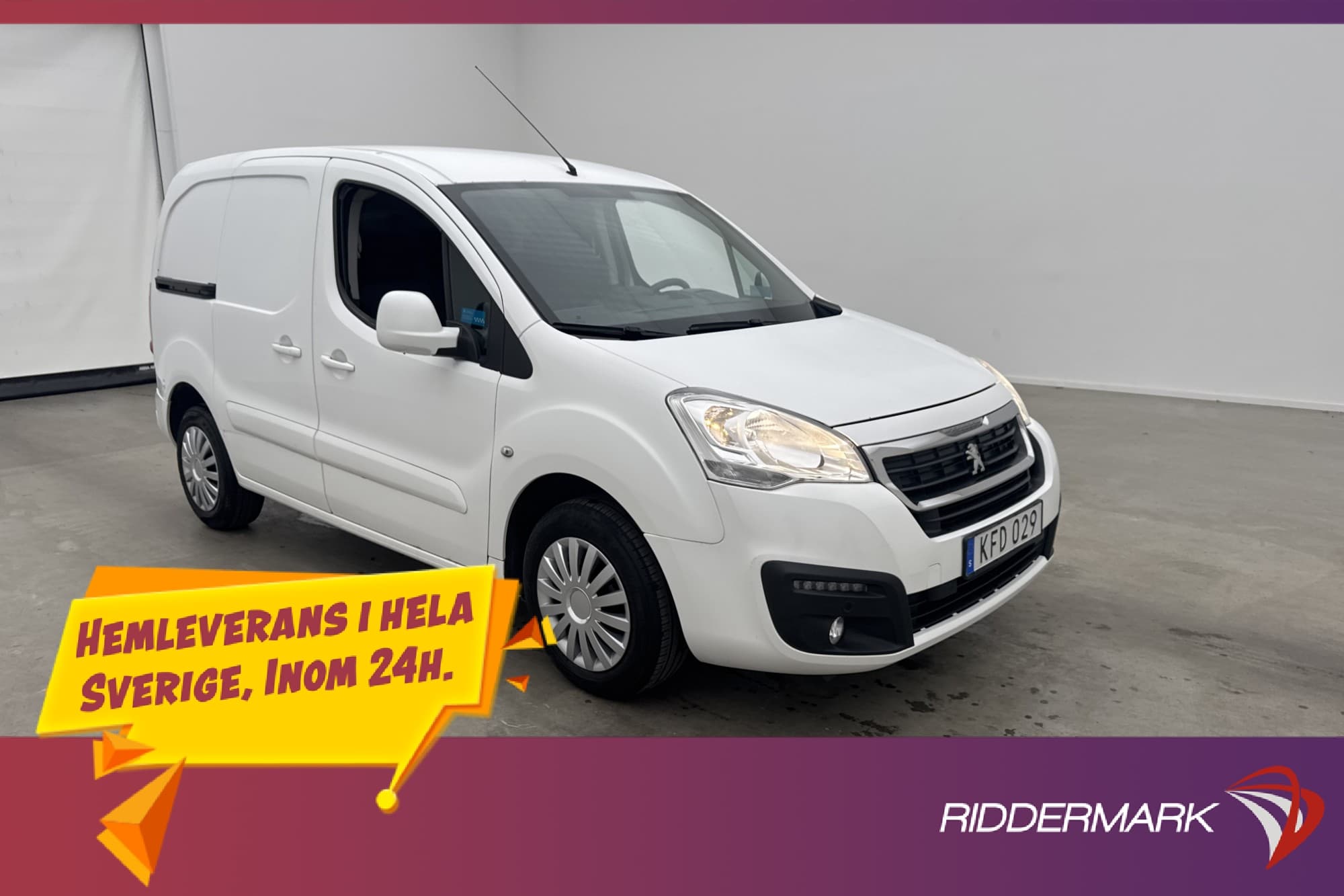 Peugeot Partner 1.6HDi Ny-Kamrem