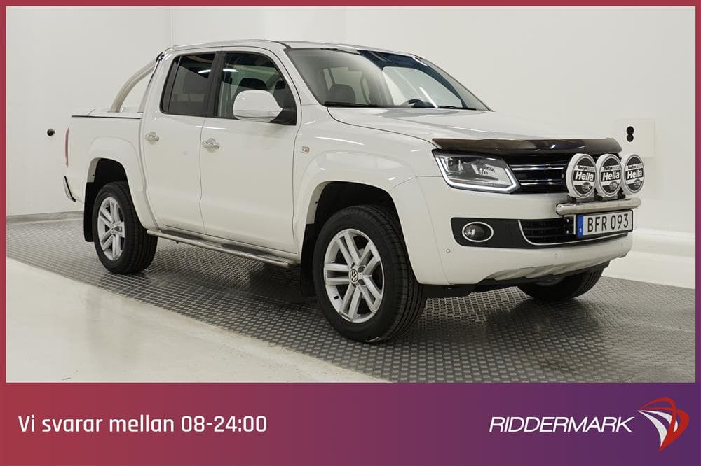Volkswagen Amarok 2.0TDI Aut 4M 180hk Highline Värmare Moms