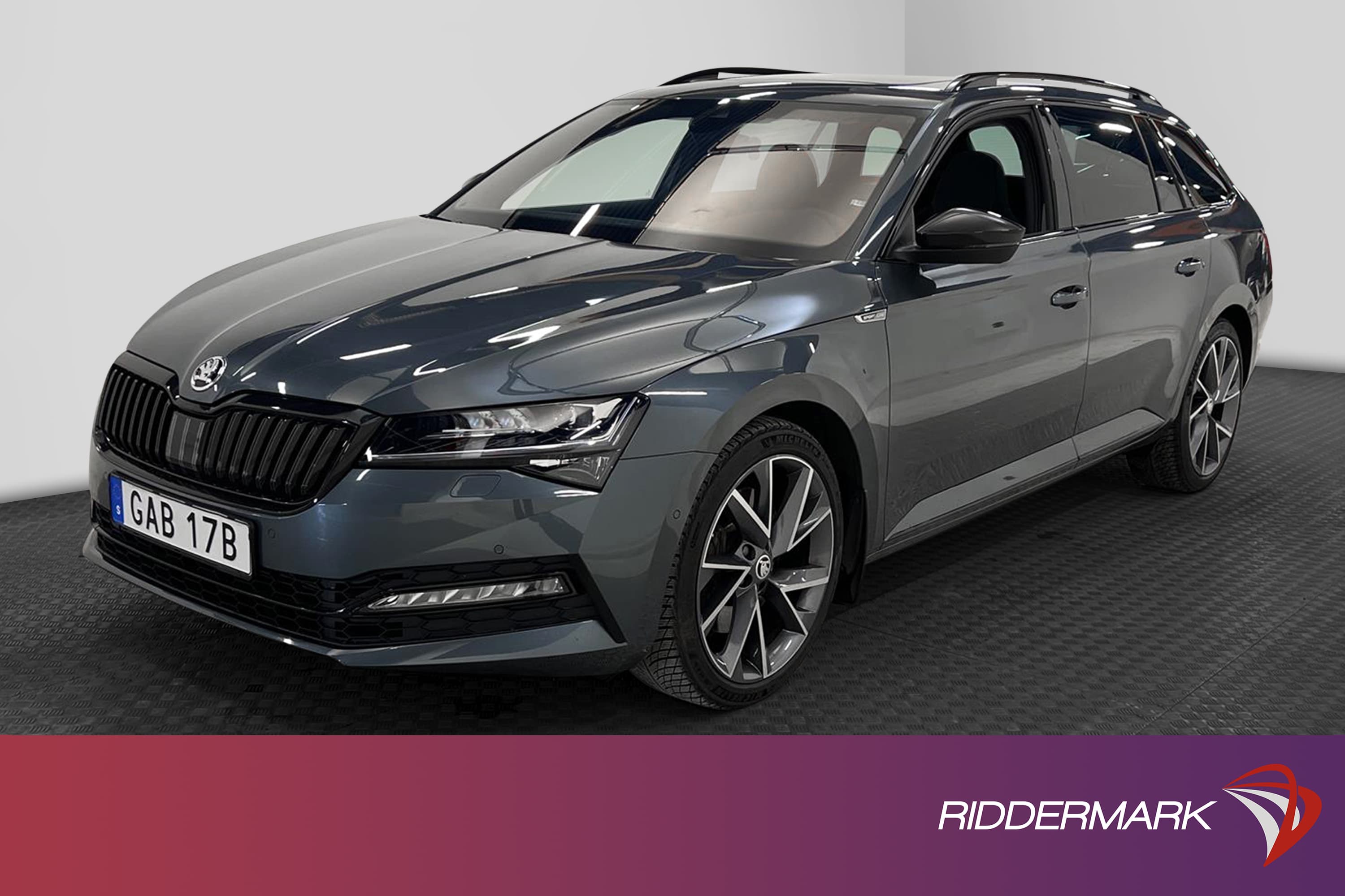 Skoda Superb 2.0 TSI Kombi 4x4 272hk Sportline Se Utrustning