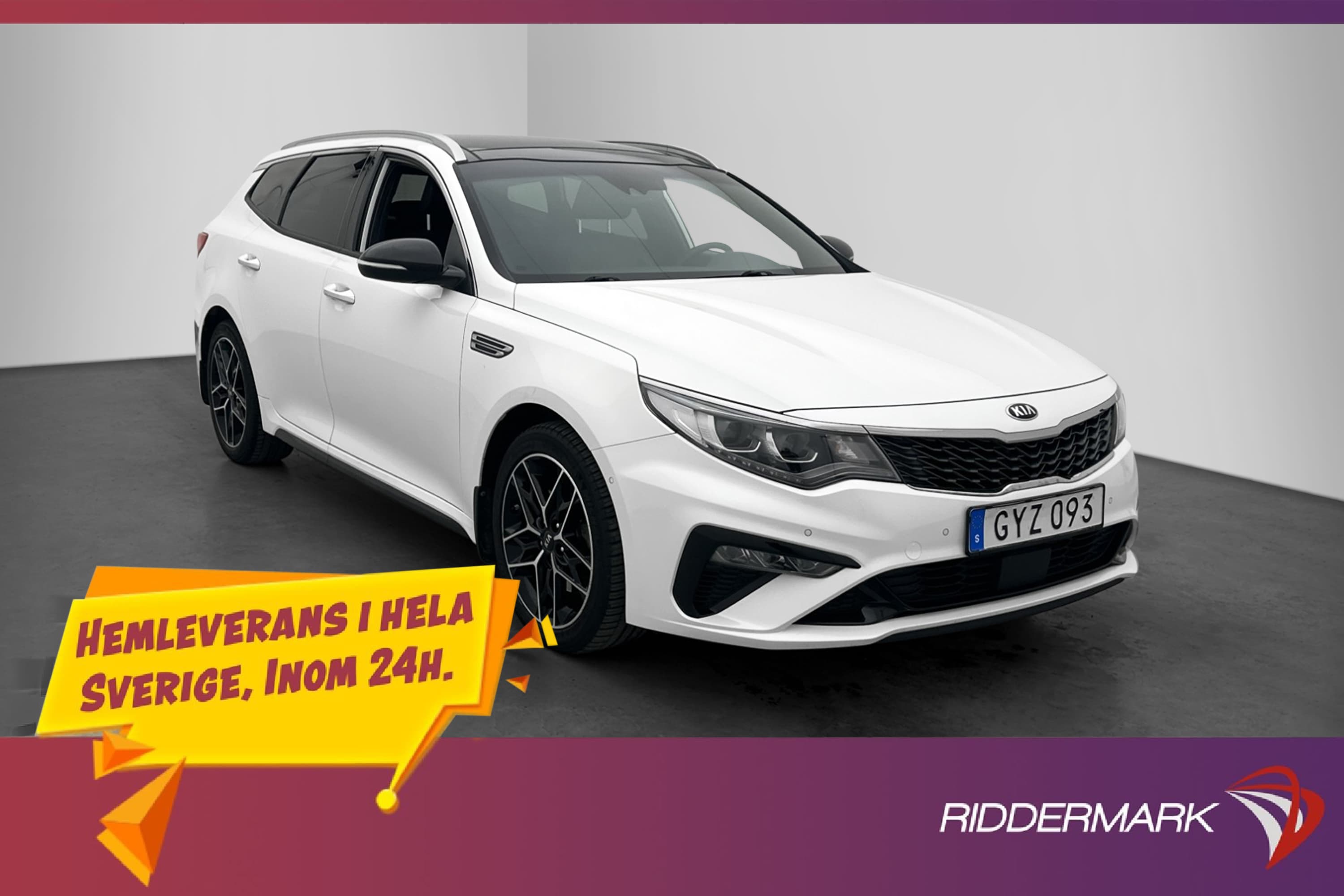 Kia Optima T-GDI 180hk GT-Line Plus Pano Skinn H/K Kamera
