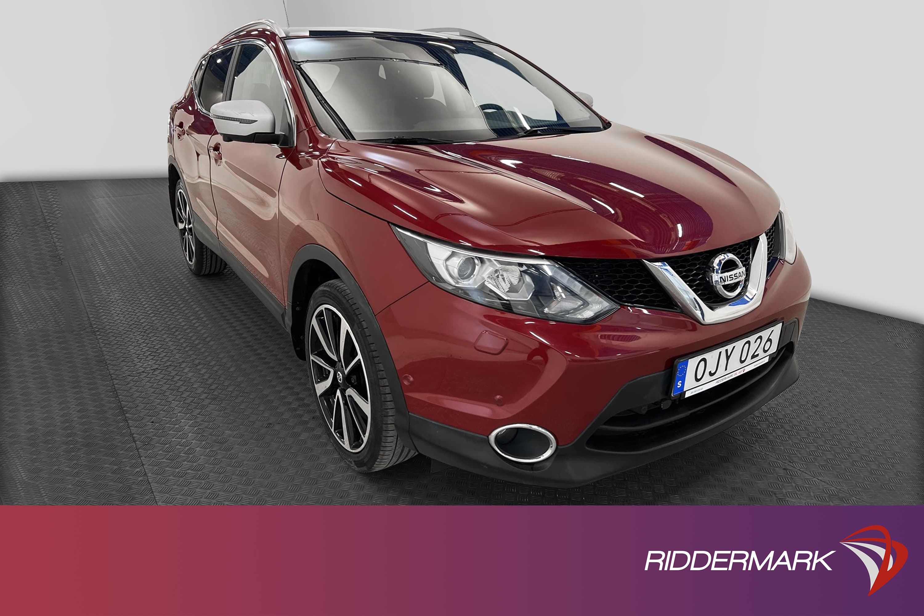 Nissan Qashqai 1.2 115hk 2 Brukare M&K-Värm Pano 360 Navi 