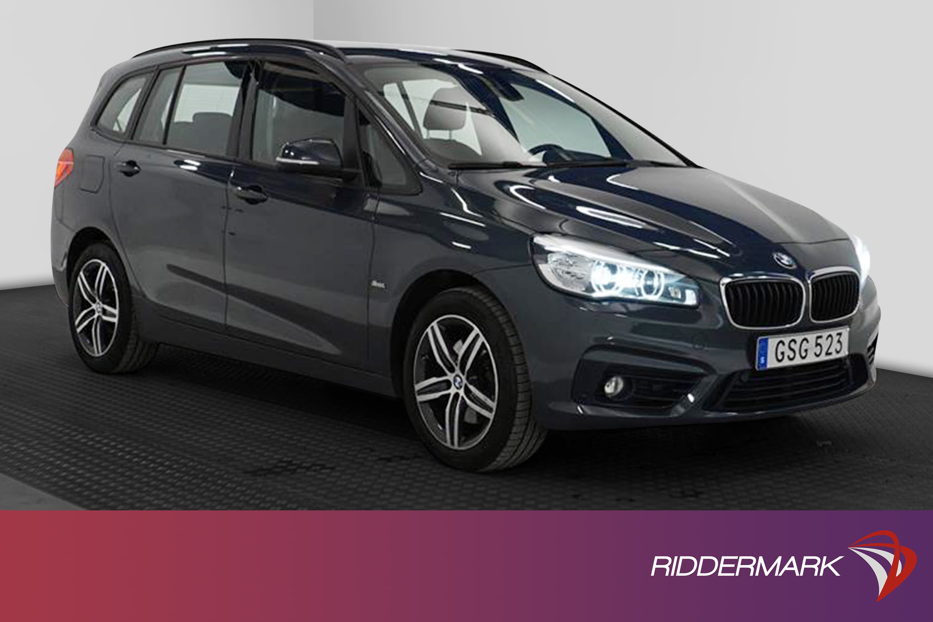BMW 218d Gran Tourer 150hk Sportline 7-sits B-Kamera Drag