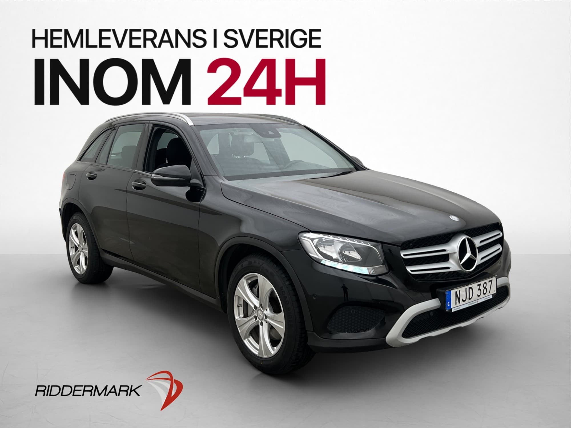 Mercedes-Benz GLC 220d 4M 170hk Dragkrok Sensorer Farthållar