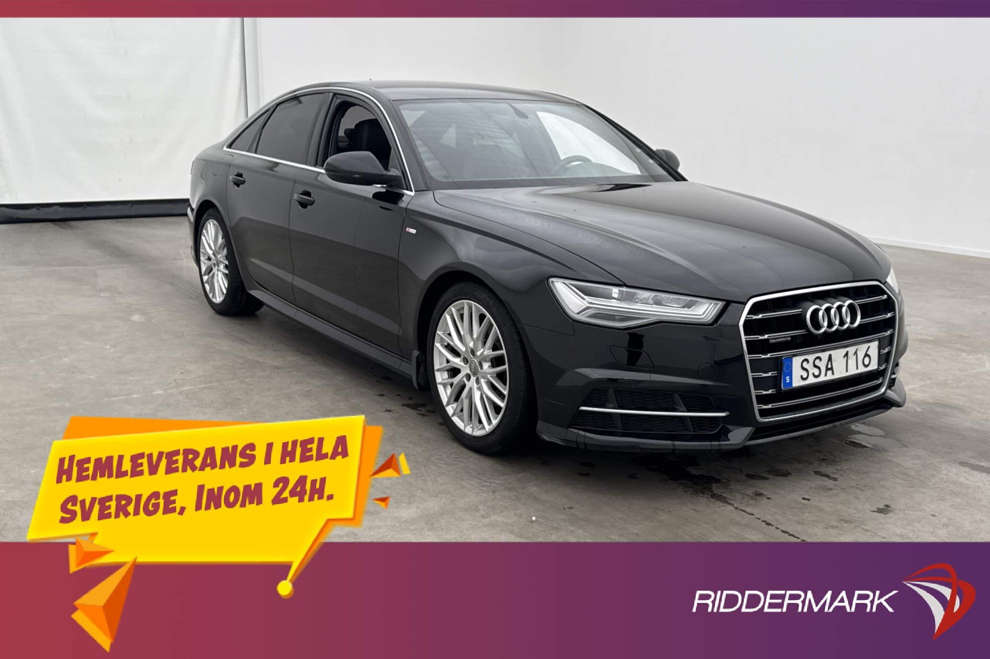 Audi A6 2.0 TDI Quattro 190hk S Line 2 Brukare Matrix