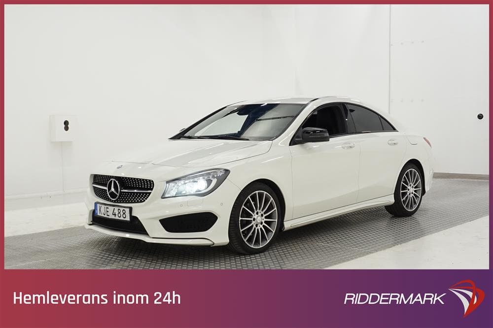 Mercedes-Benz CLA 200d AMG Navi Skinn/Alcantara 0,39l/milexteriör