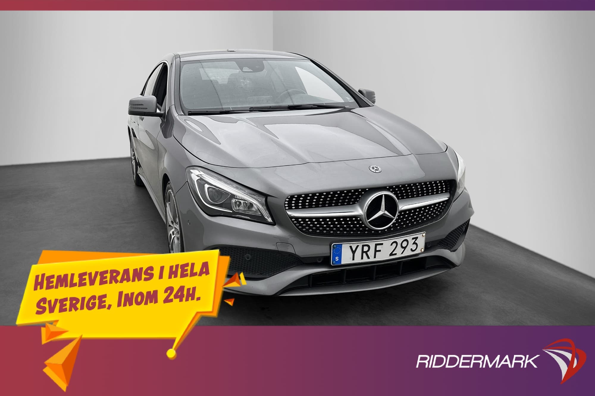 Mercedes-Benz CLA 200 156hk AMG Kamera Värmare 1 Brukare